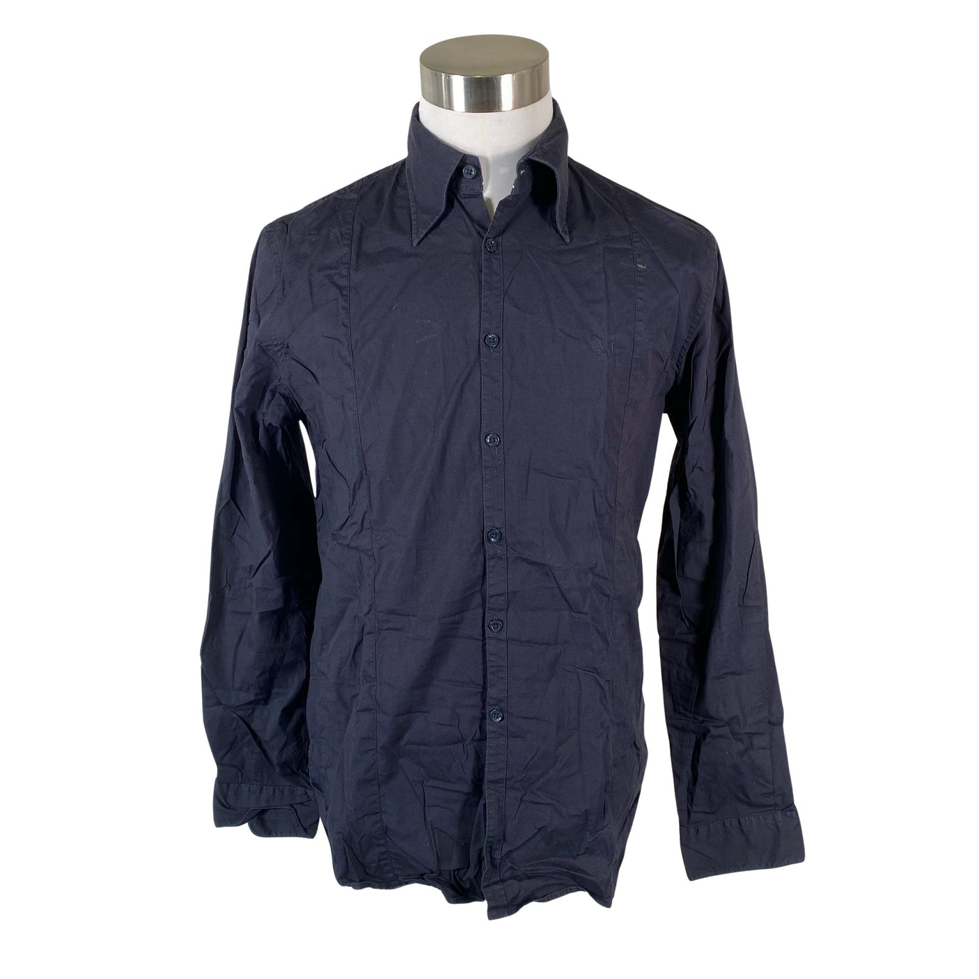 Unisex Armani Jeans - Collared shirt, size XL - Blue (1)