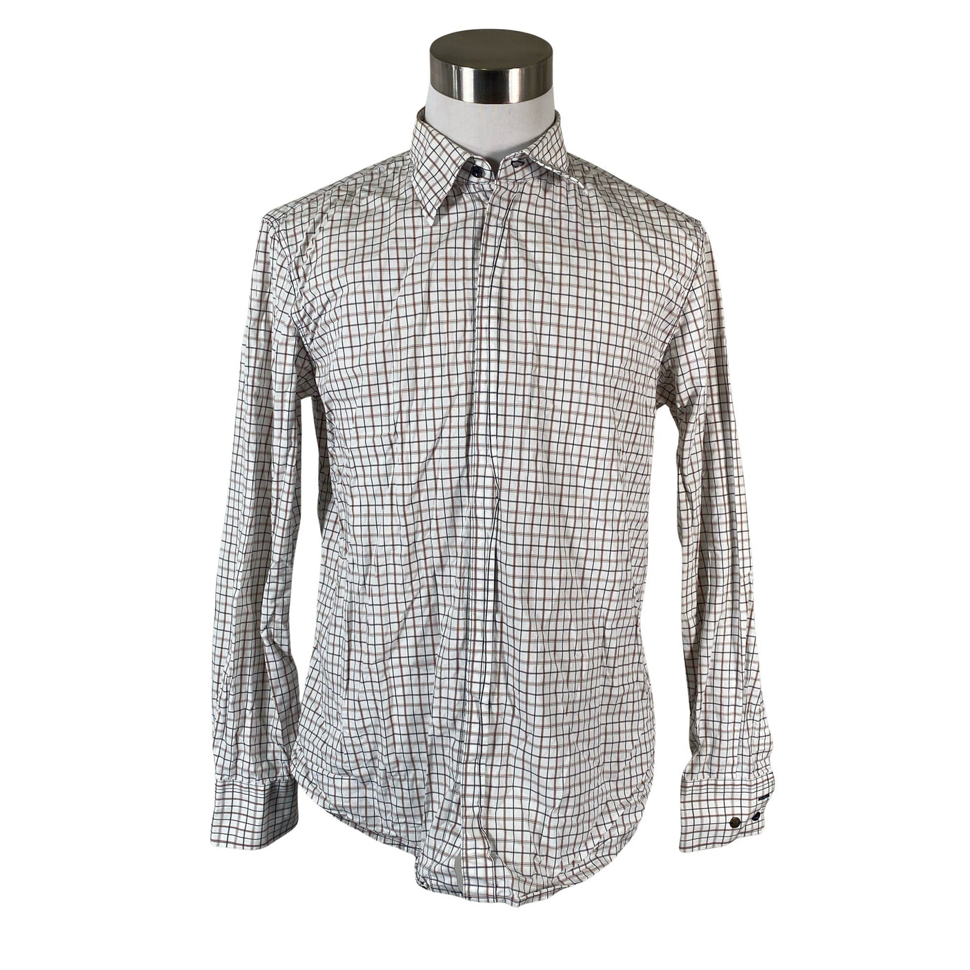 Unisex Armani Jeans - Collared shirt, size XXL - White (1)