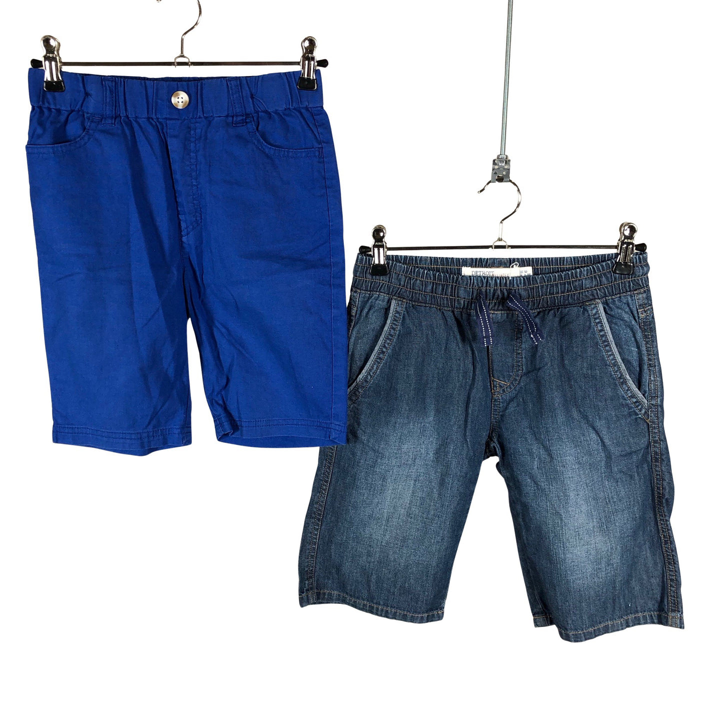 Unisex Lindex - Denim shorts, size 134 - 140 - Blue (1)