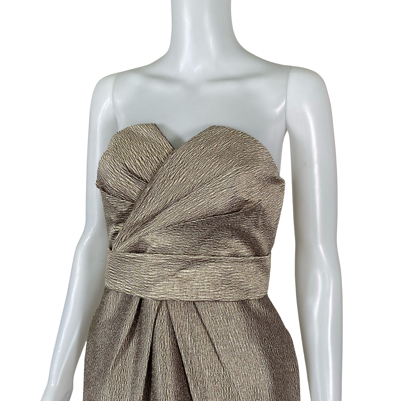 Unisex Coast - Party dress, size 34 - Gold (3)