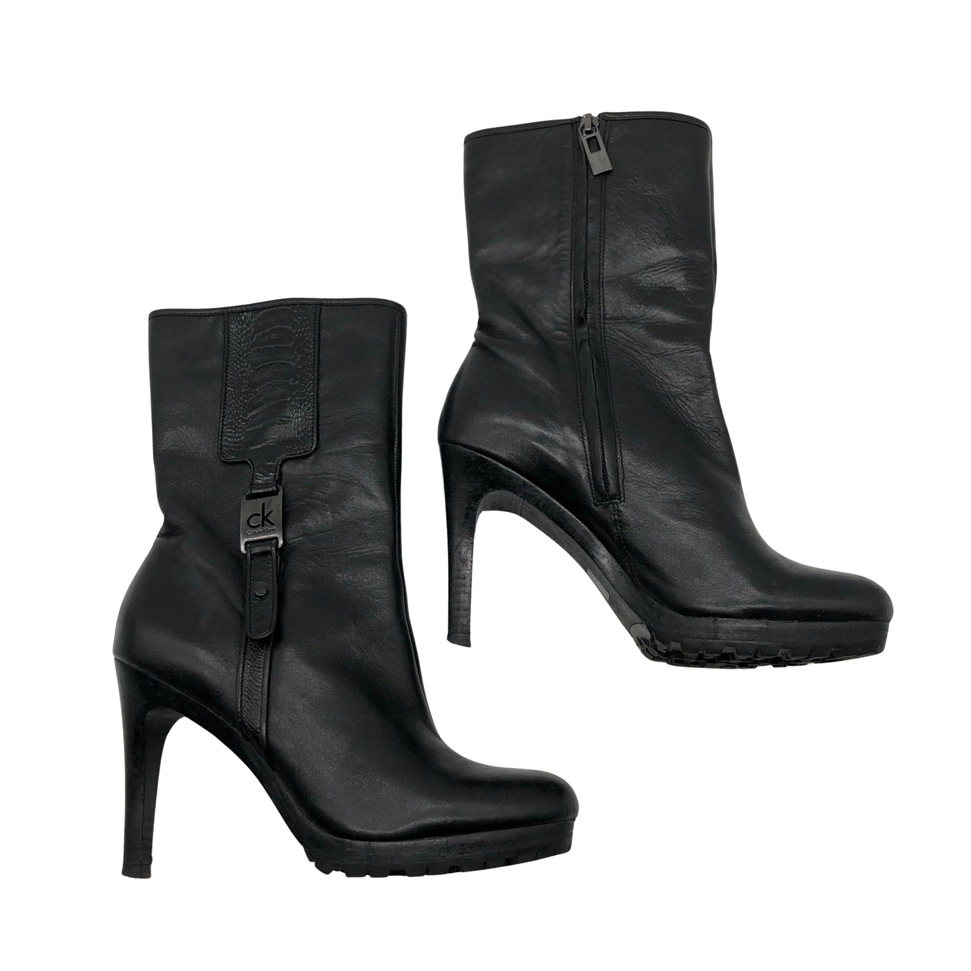 Unisex Calvin Klein - Boots, size 38 - Black (1)