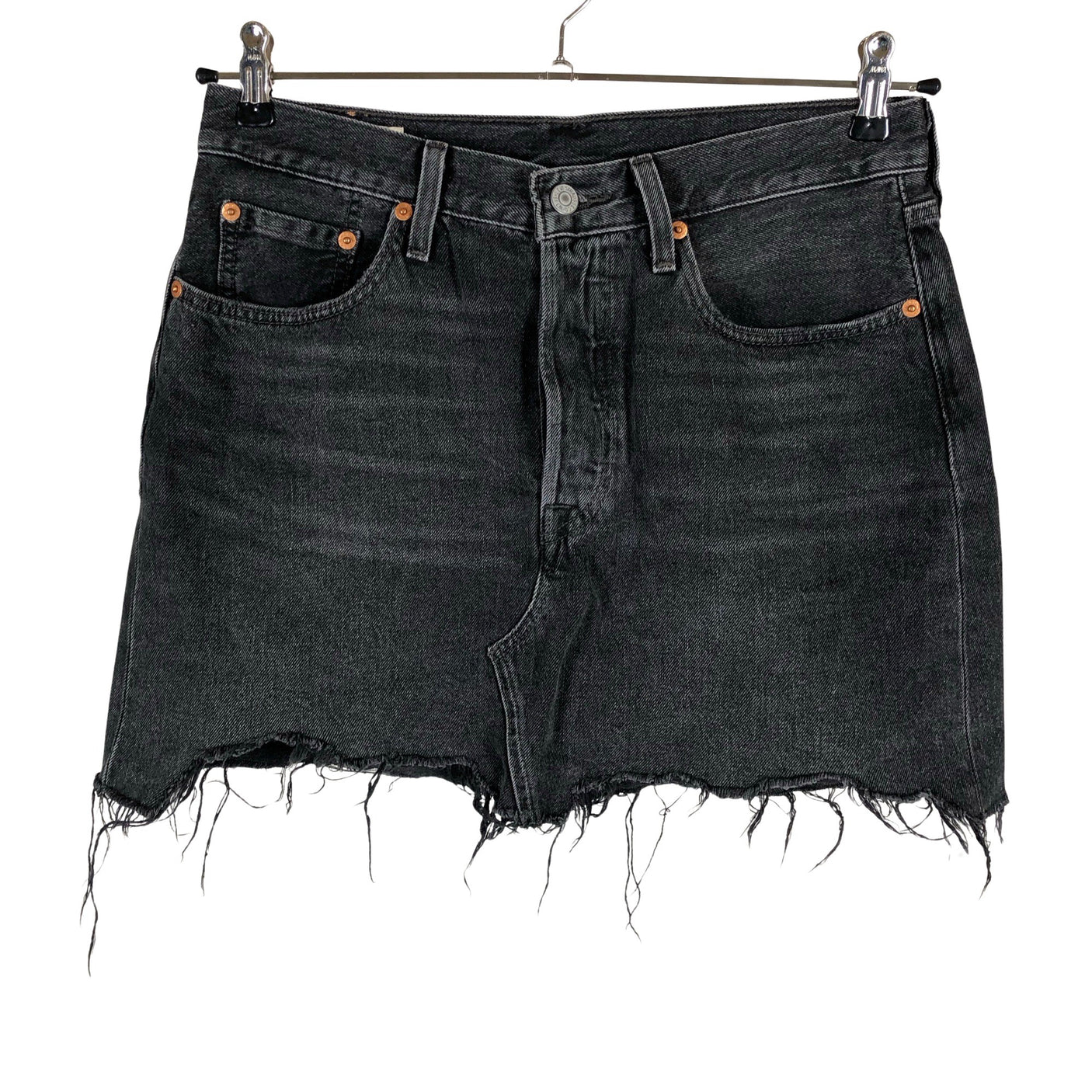 Unisex Levi's - Denim skirt, size W28 - Black (1)