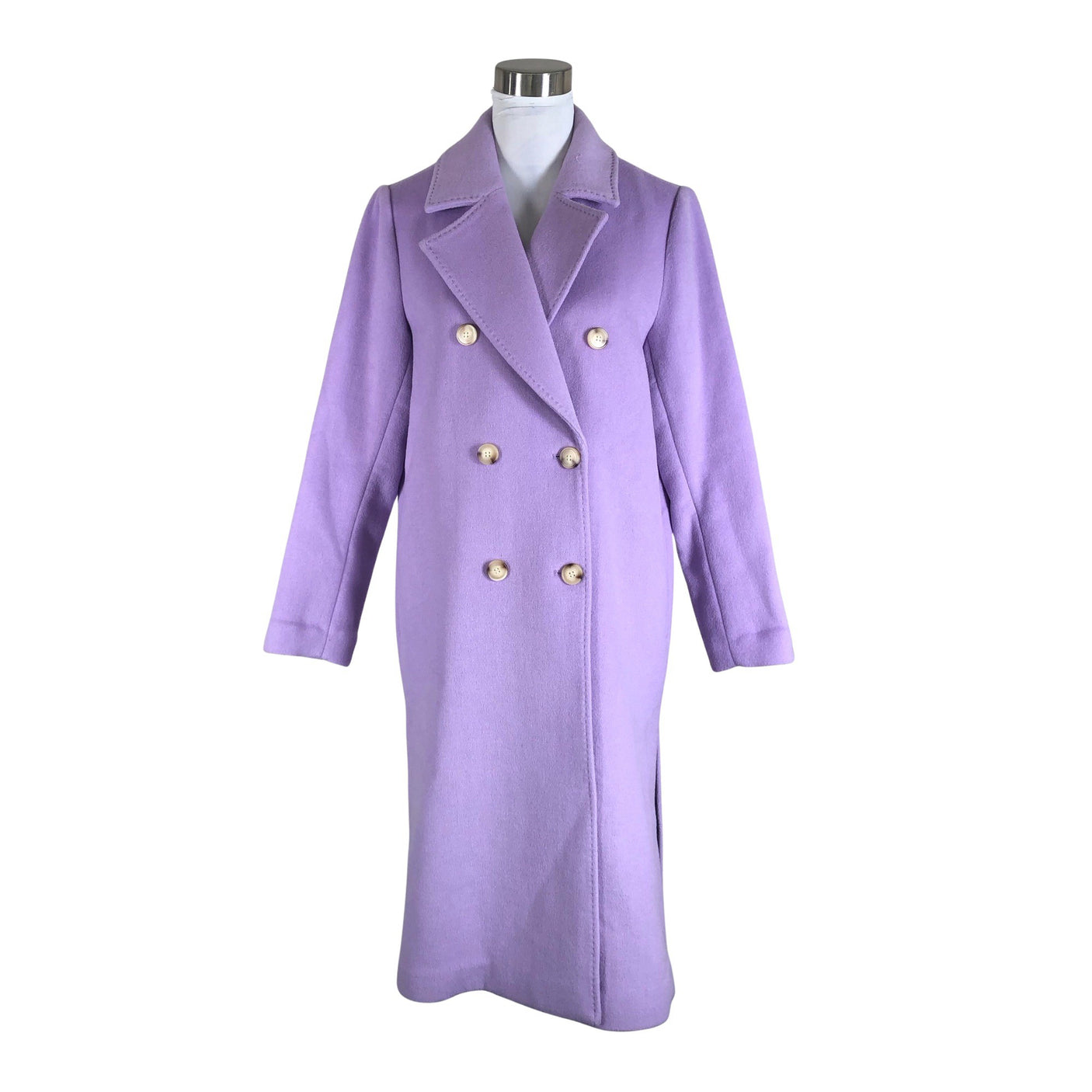 Unisex Rue de Femme - Wool coat, size 34 - Violet (1)
