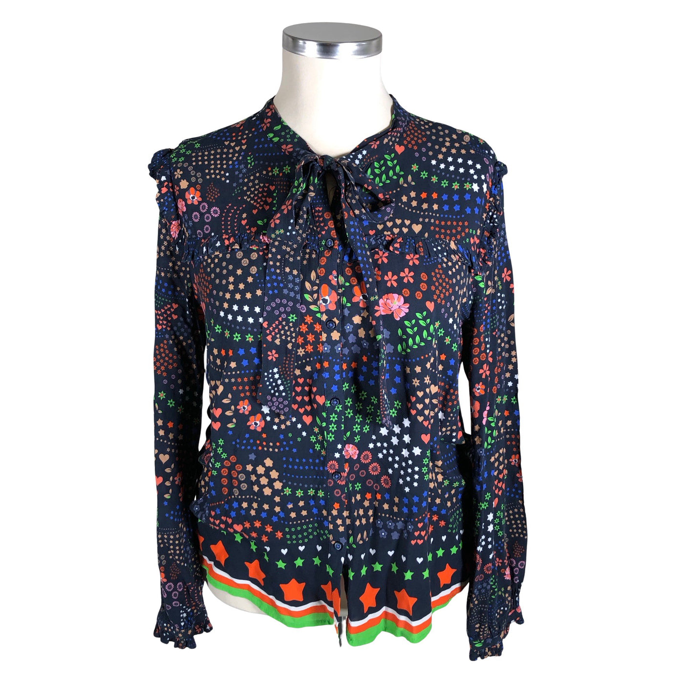 Unisex Emily Van Den Bergh - Blouse, size 44 - Blue (1)