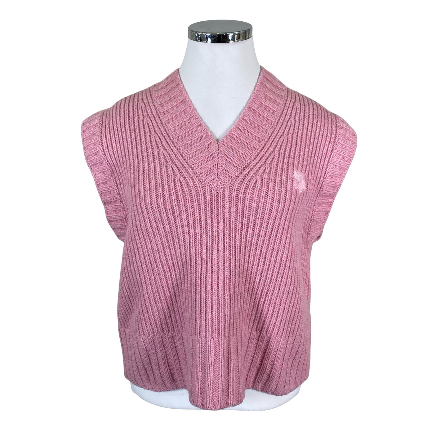 Unisex Marimekko - Knit vest, size 42 - Light pink (1)