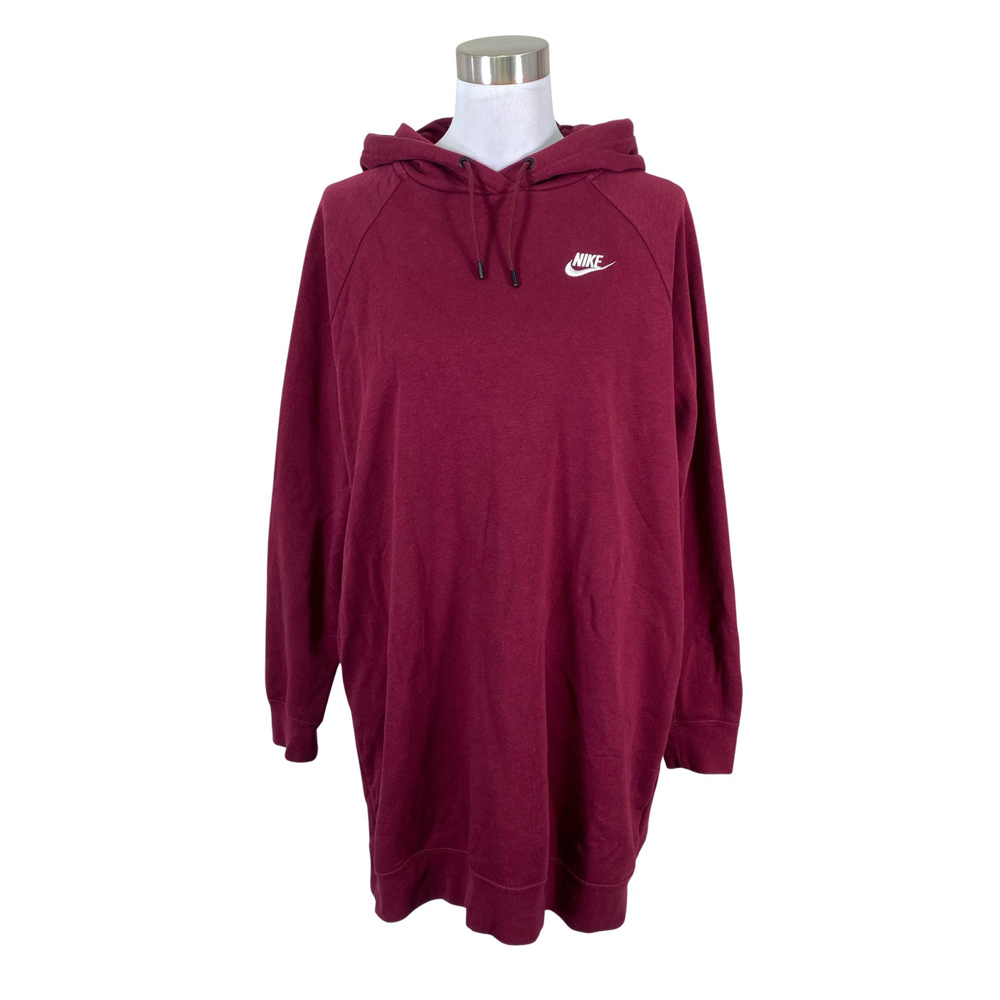 Unisex Nike - Sweatshirt dress, size 38 - Wine red (1)