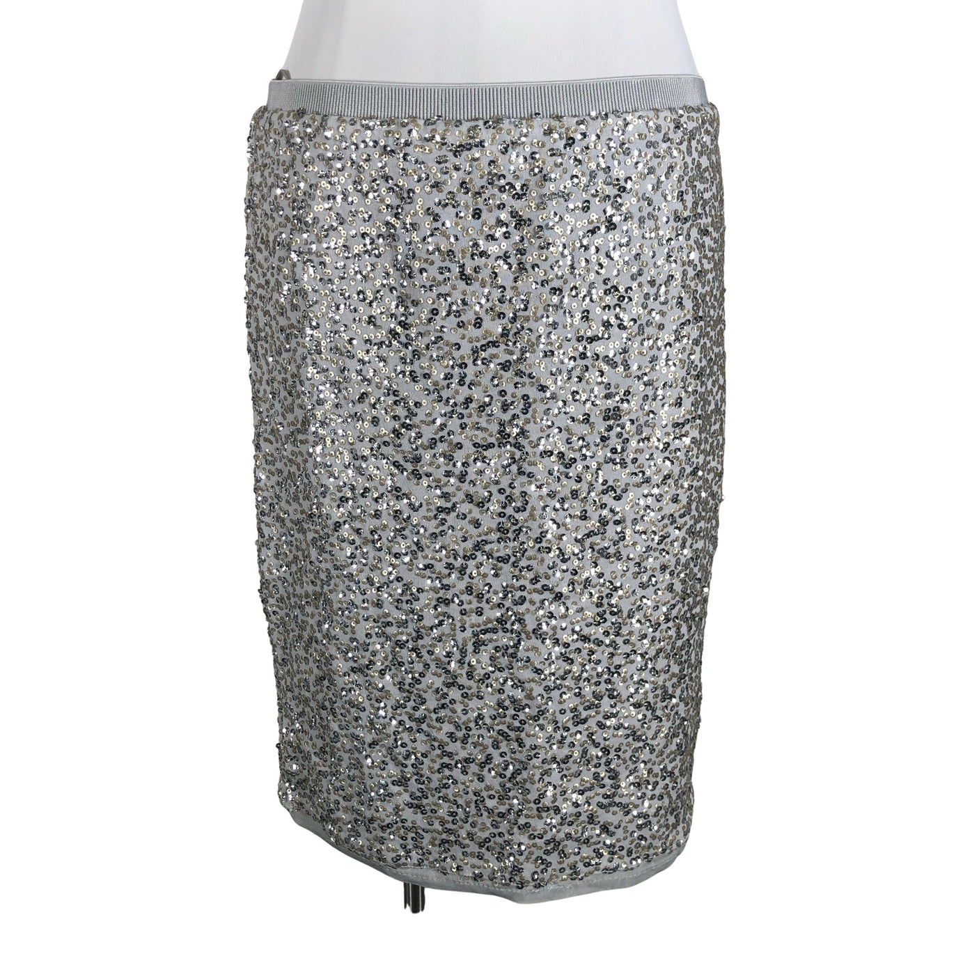 Unisex Holly & Whyte by Lindex - Party skirt, size 38 - Silver (1)