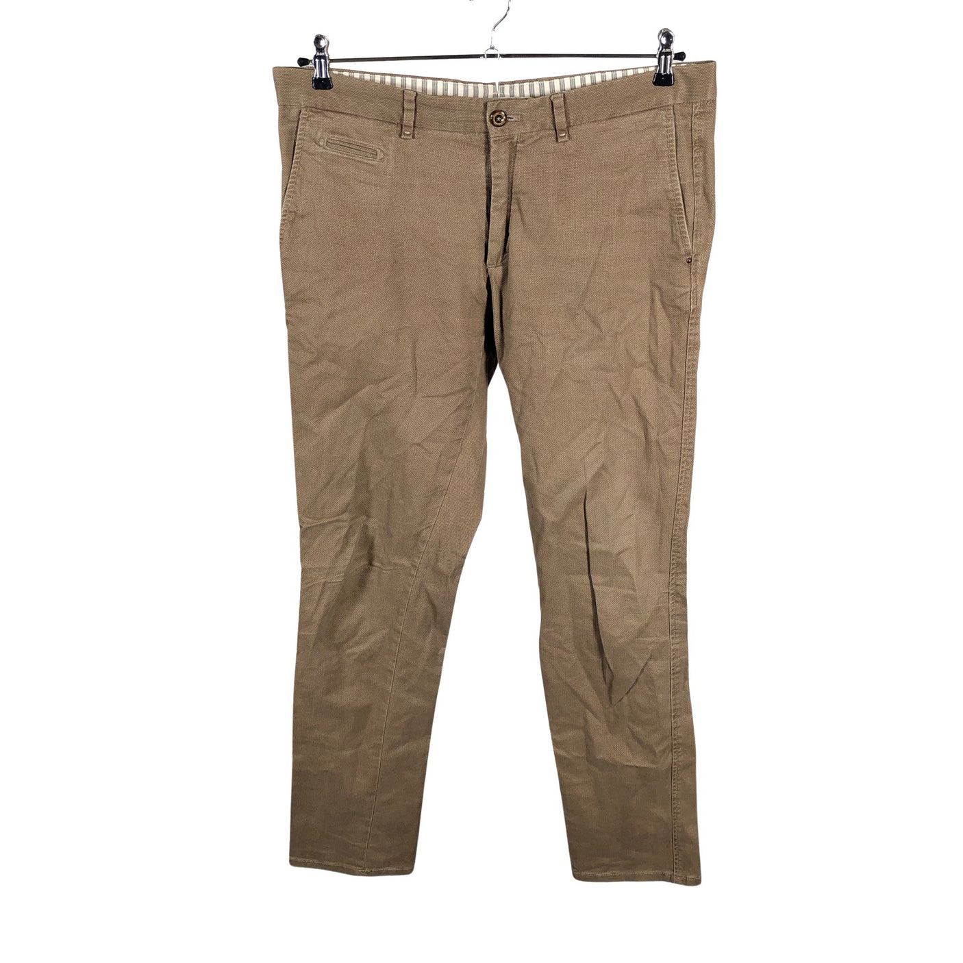 Unisex Massimo Dutti - Chinos, size L - Brown (1)
