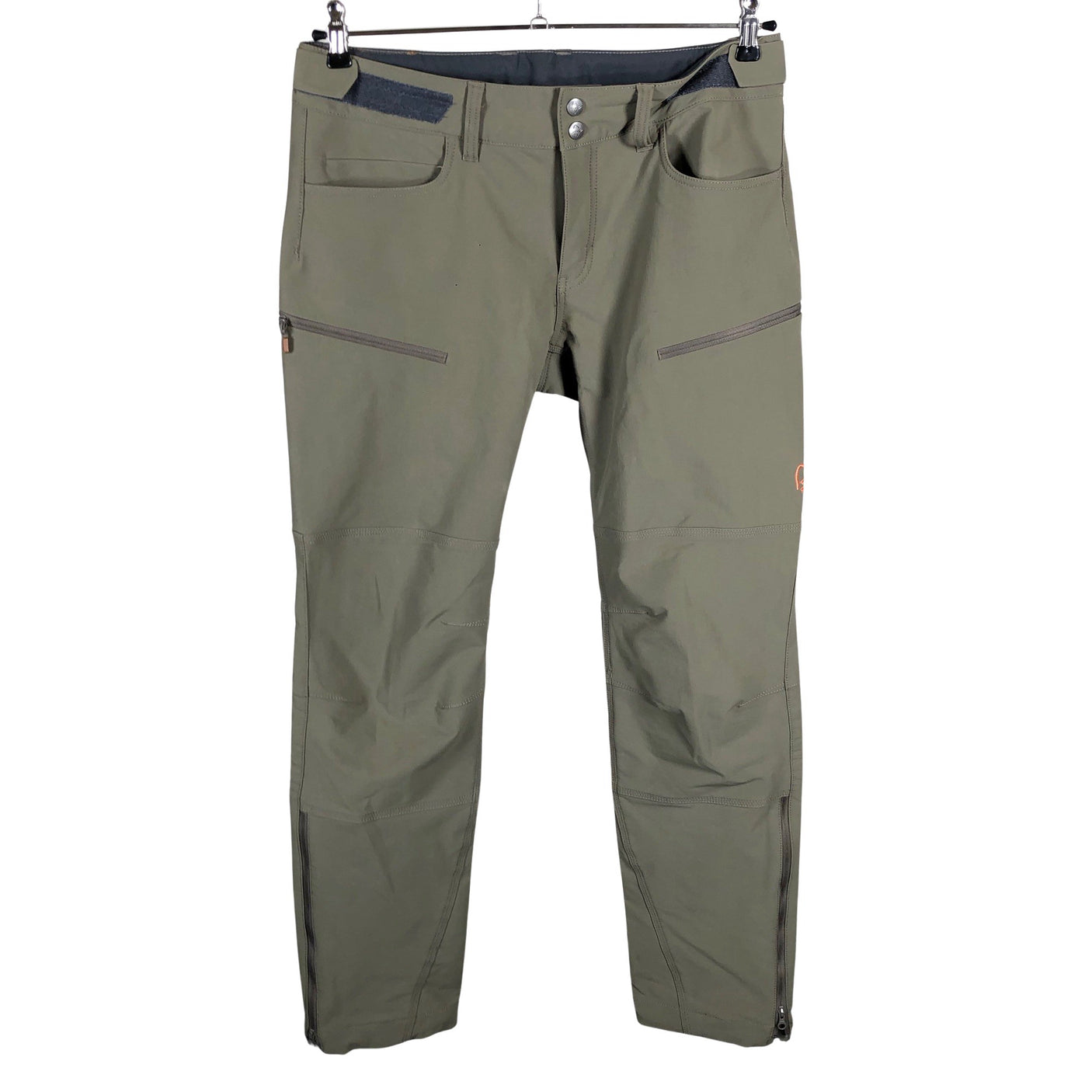 Unisex Norrona - Outdoor pants, size 38 - Green (1)