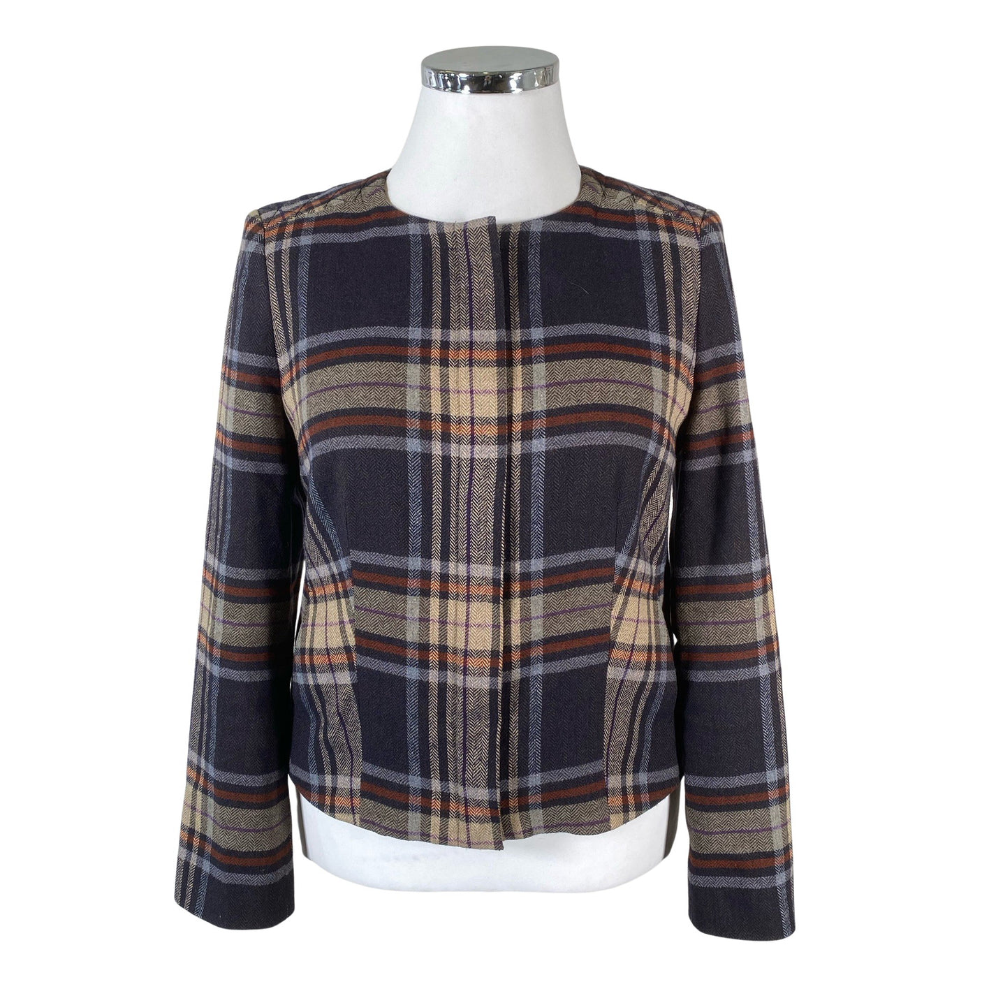 Unisex s.Oliver - Wool coat, size 42 - Blue (1)