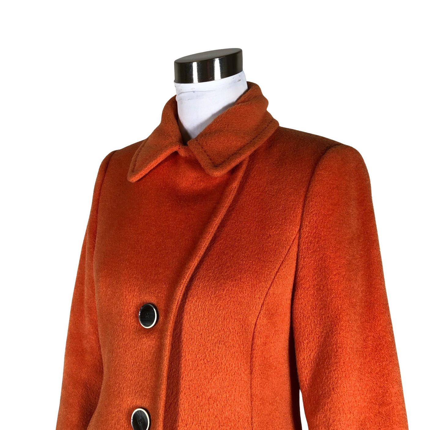 Unisex Ril's - Wool coat, size 36 - Orange (3)