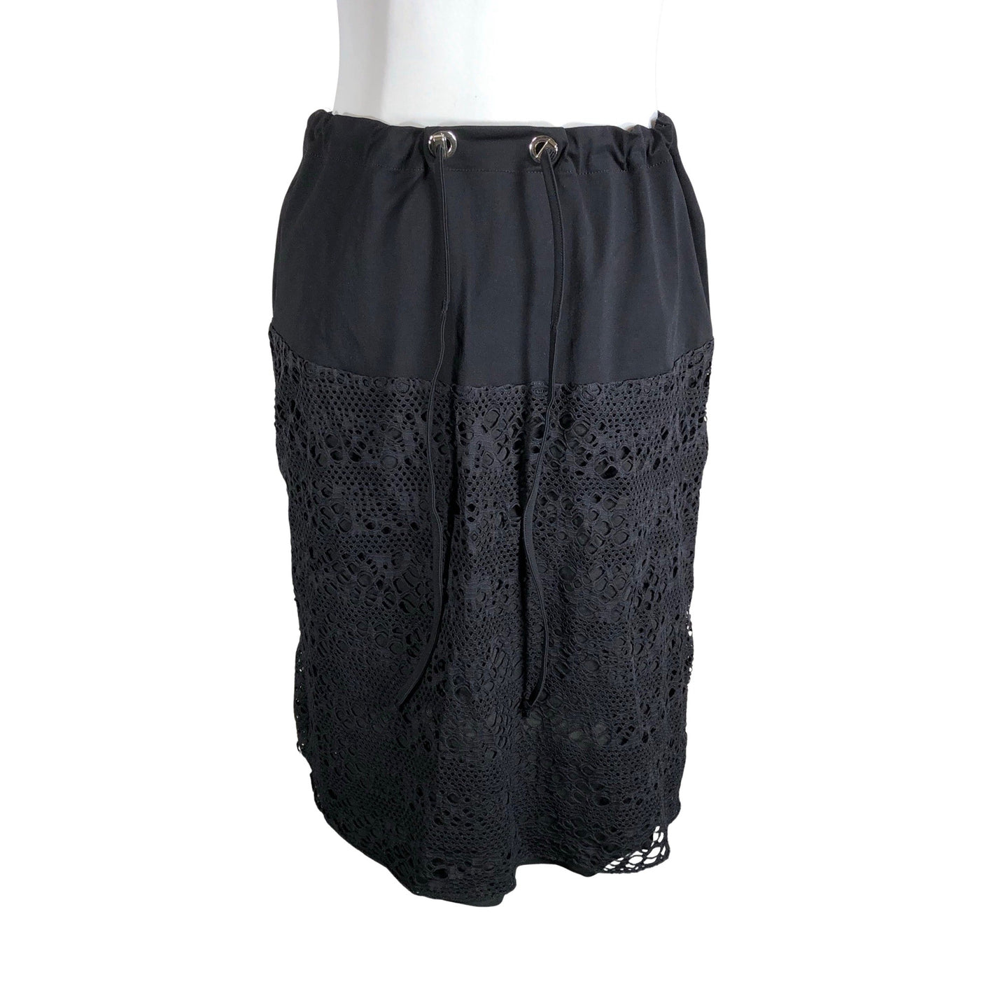 Unisex Uli Schneider - Fabric skirt, size 40 - Black (1)