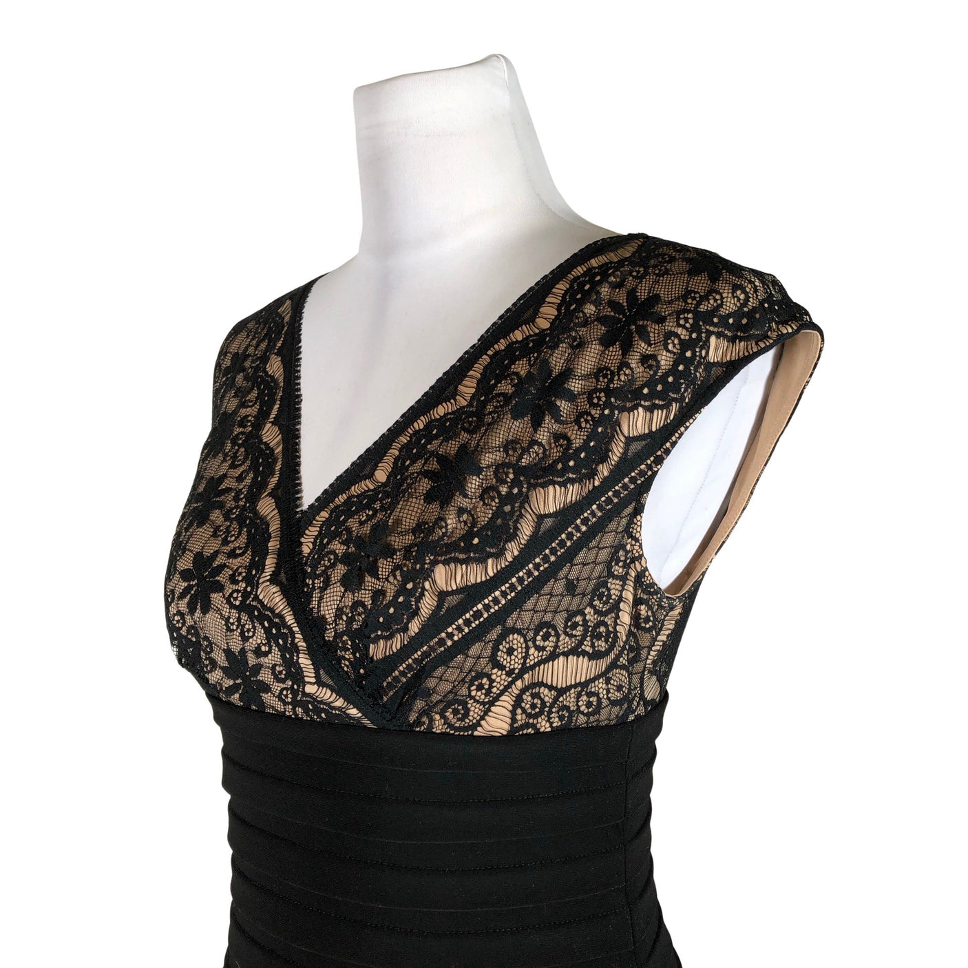 Unisex Adrianna Papell - Party dress, size 38 - Black (3)