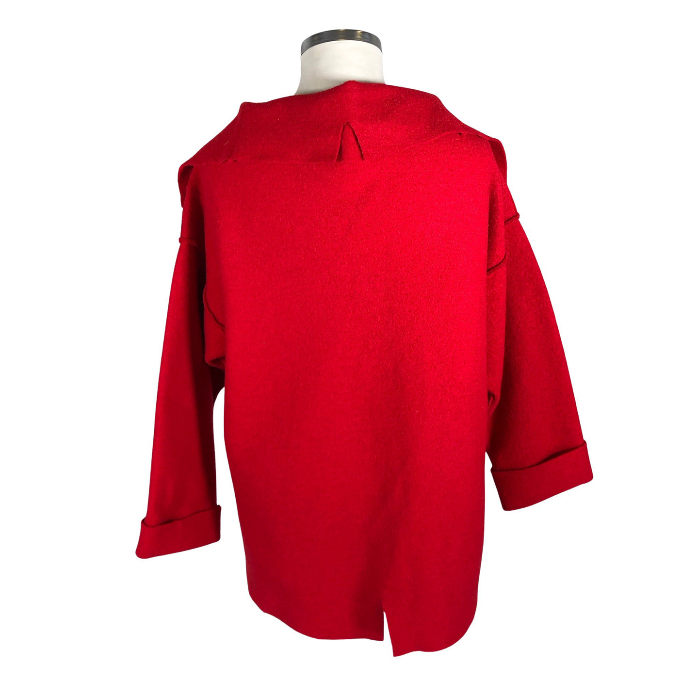 Unisex Handmade - Cardigan, size 42 - Red (2)
