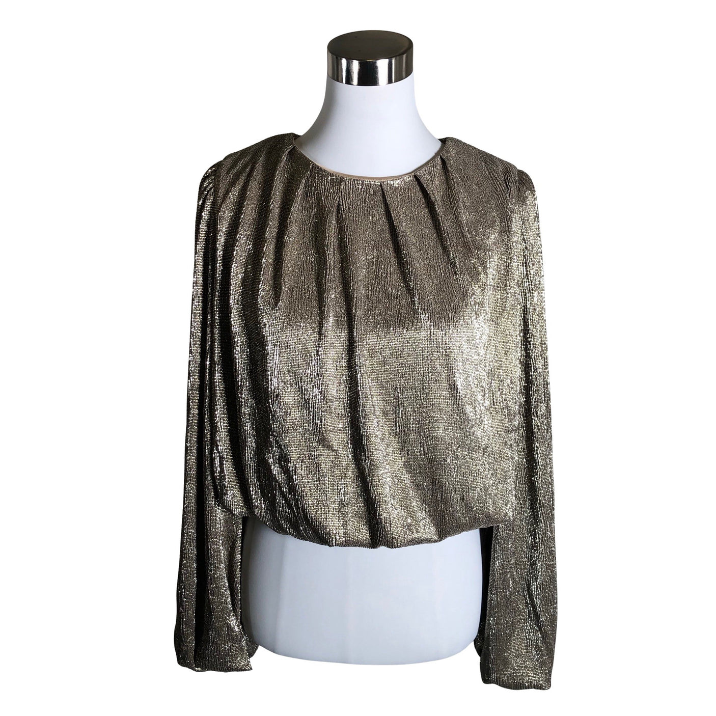 Unisex Next - Party shirt, size 40 - Gold (1)