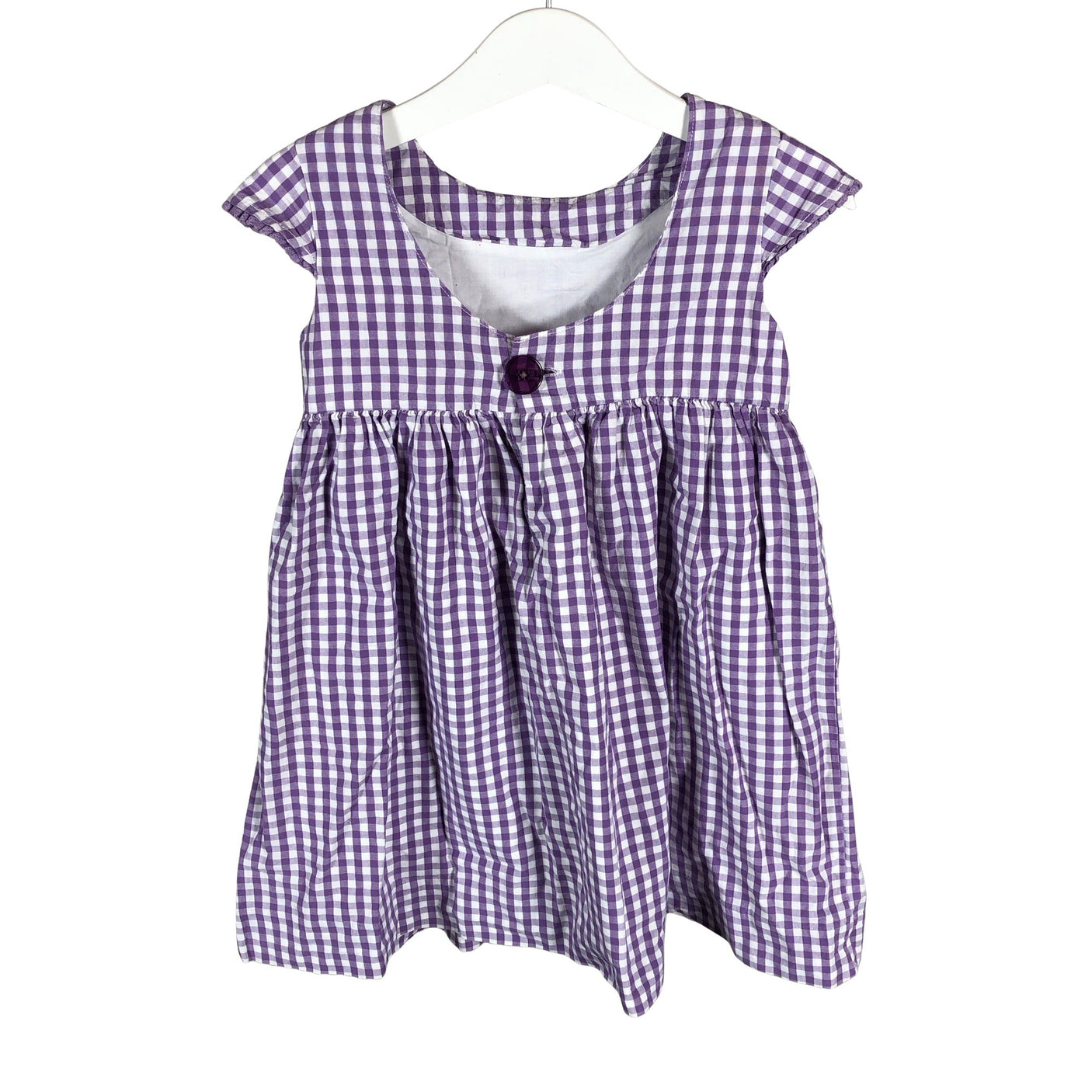 Unisex Neck & Neck - Dress, size 104 - 110 - Violet (1)