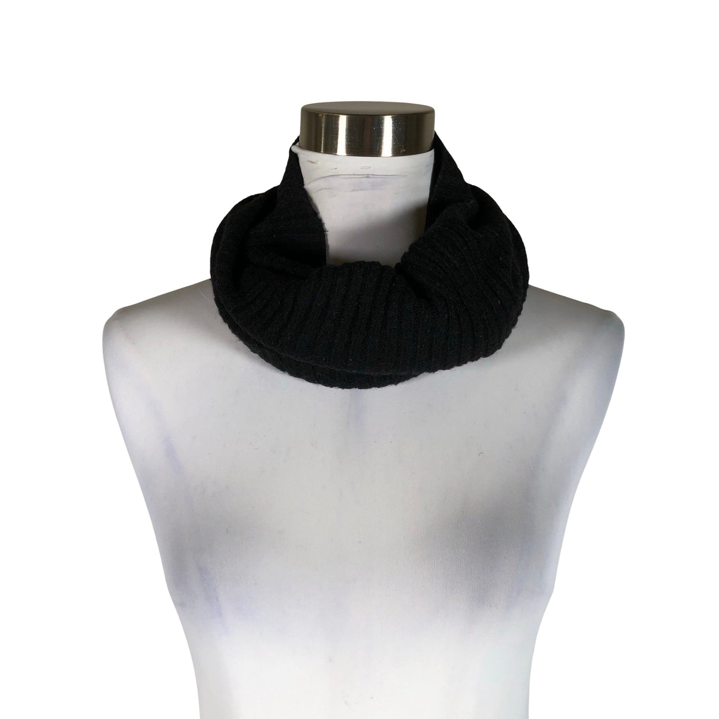 Unisex London Fog - Circle scarf, size Mini - Black (1)