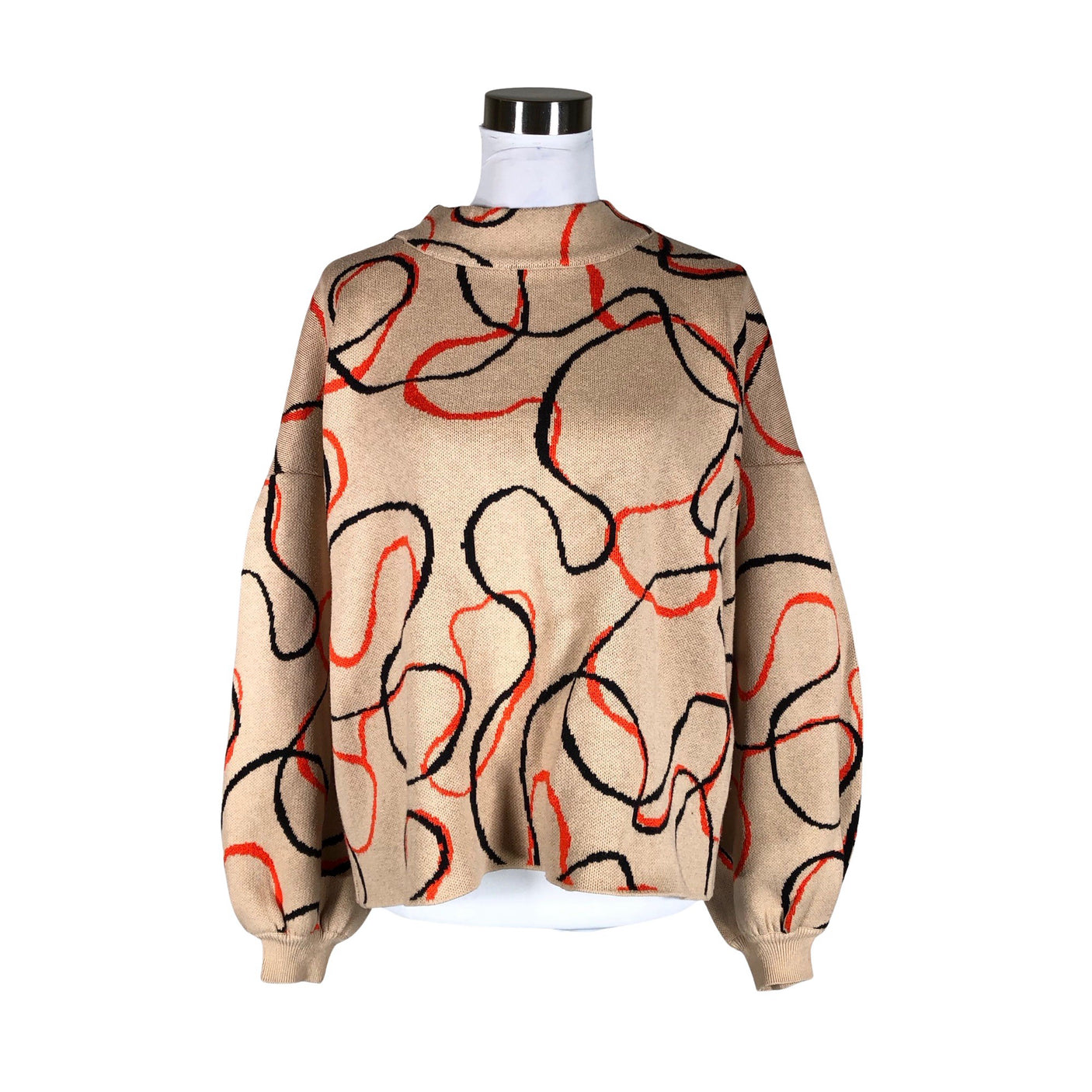 Unisex Lindex - Sweater, size 38 - Brown (1)