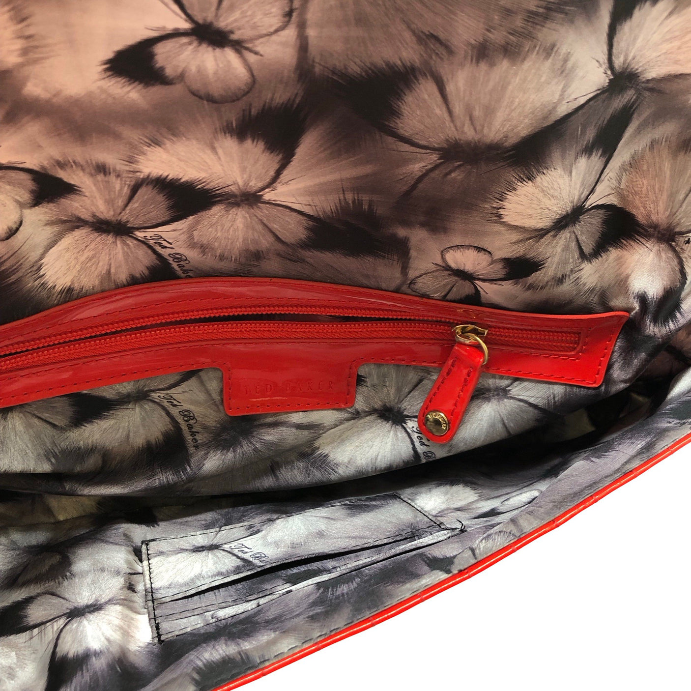 Unisex Ted Baker - Evening bag, size Midi - Red (2)