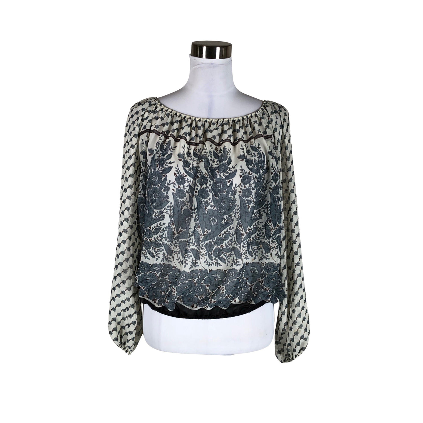 Unisex Benetton - Blouse, size 34 - Gray (1)