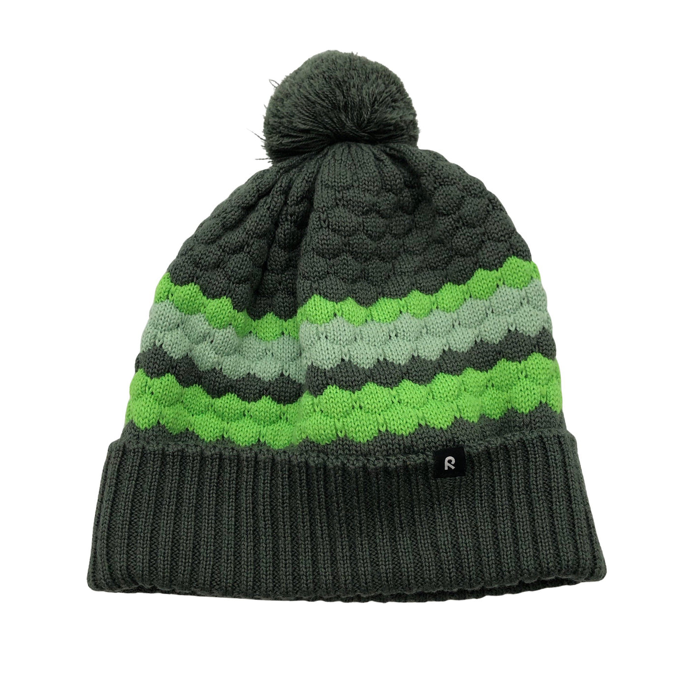 Unisex Reima - Winter beanie, size 56 - 58 cm - Green (1)