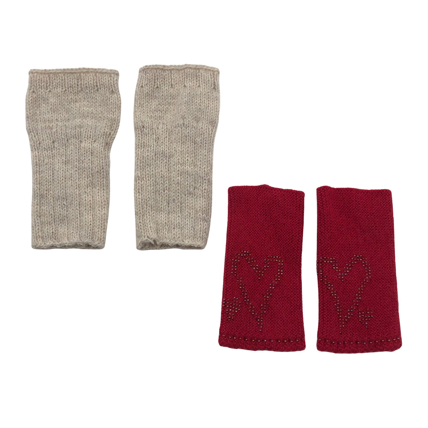 Unisex Handmade - Mittens, size No size - Gray (1)