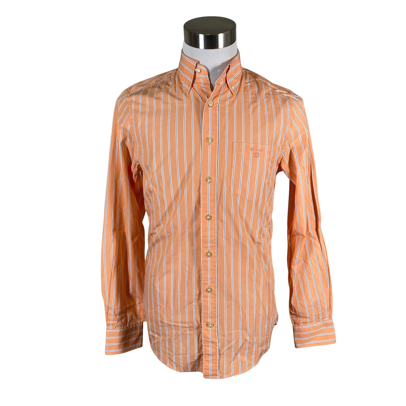 Unisex Gant - Collared shirt, size M - Orange (1)
