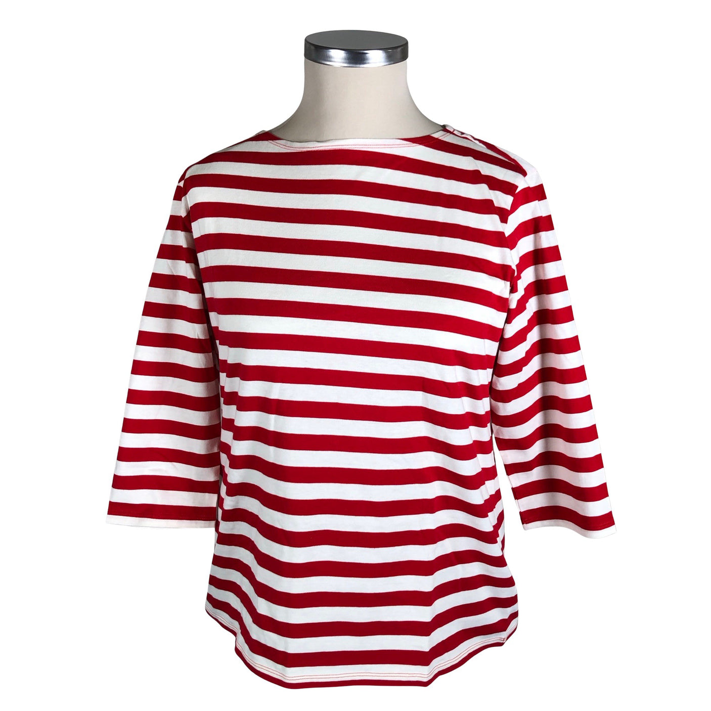 Unisex Seasalt Cornwall - Tricot shirt, size 44 - Red (1)