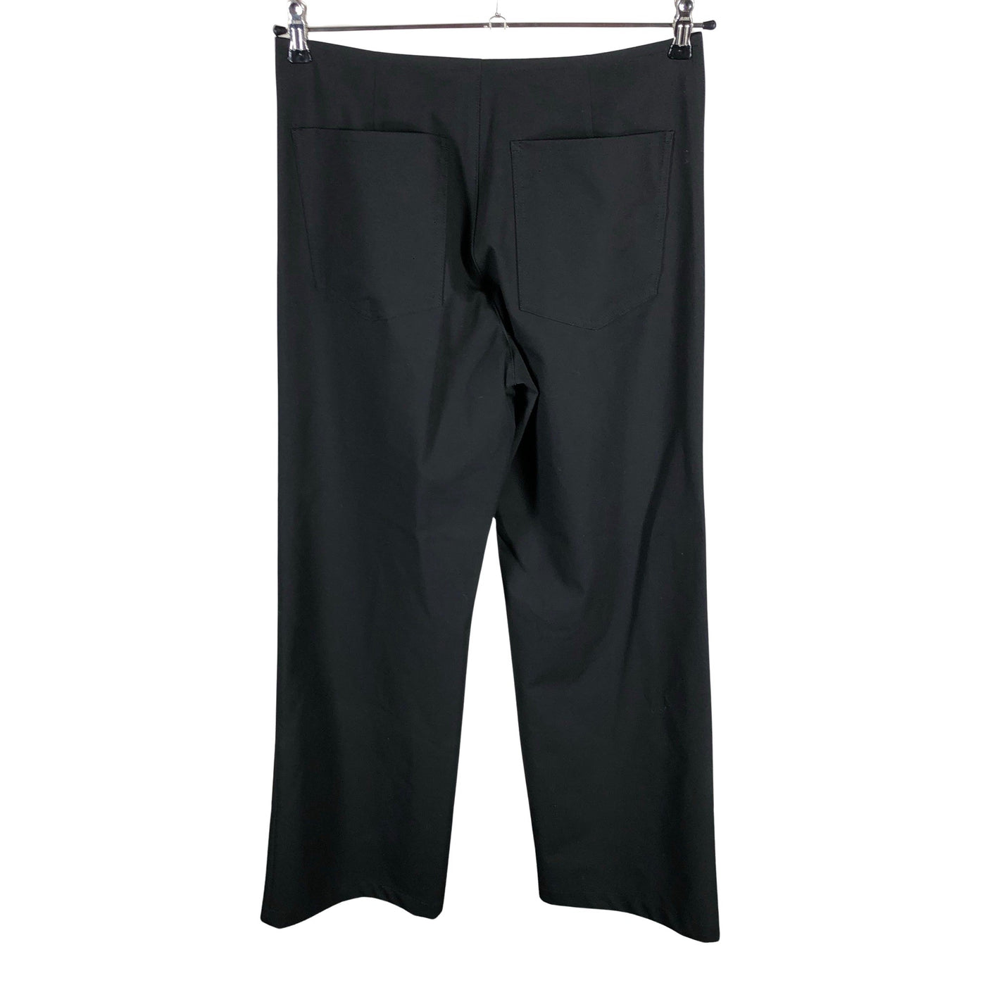 Unisex Massimo Dutti - Straight leg trousers, size 38 - Black (2)