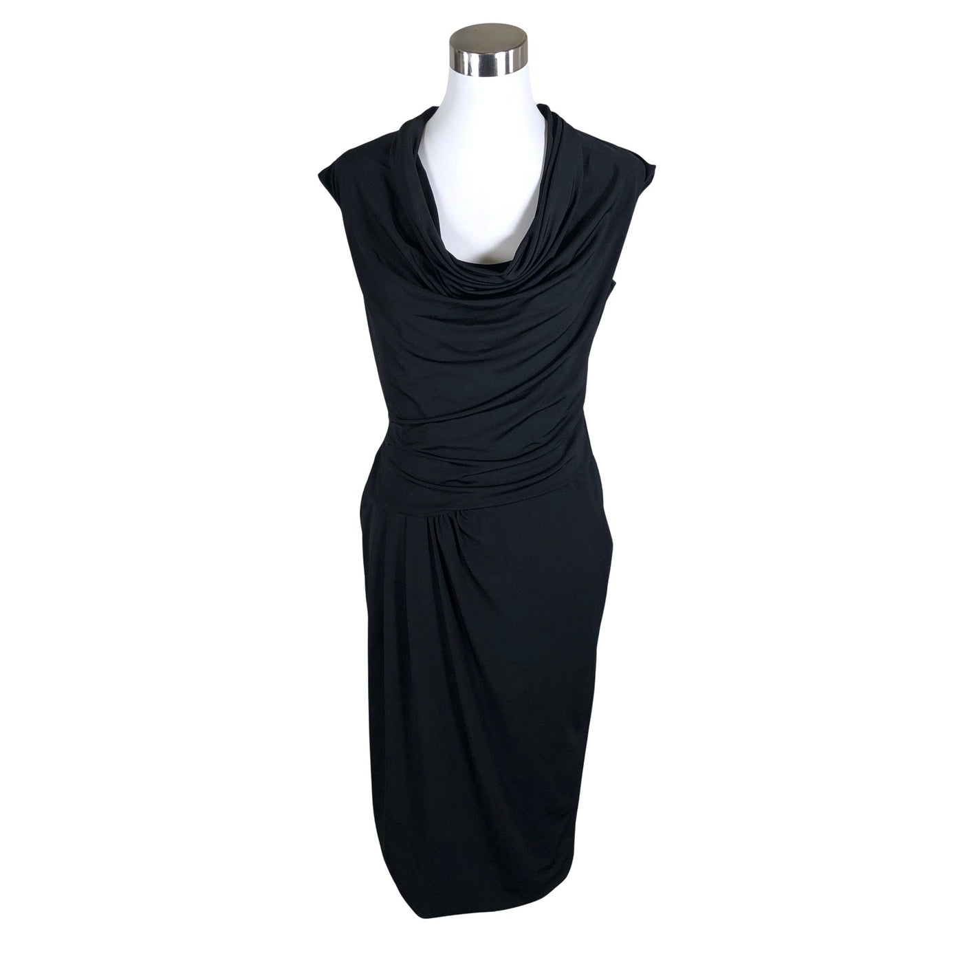 Unisex Vera Mont - Tricot dress, size 38 - Black (1)