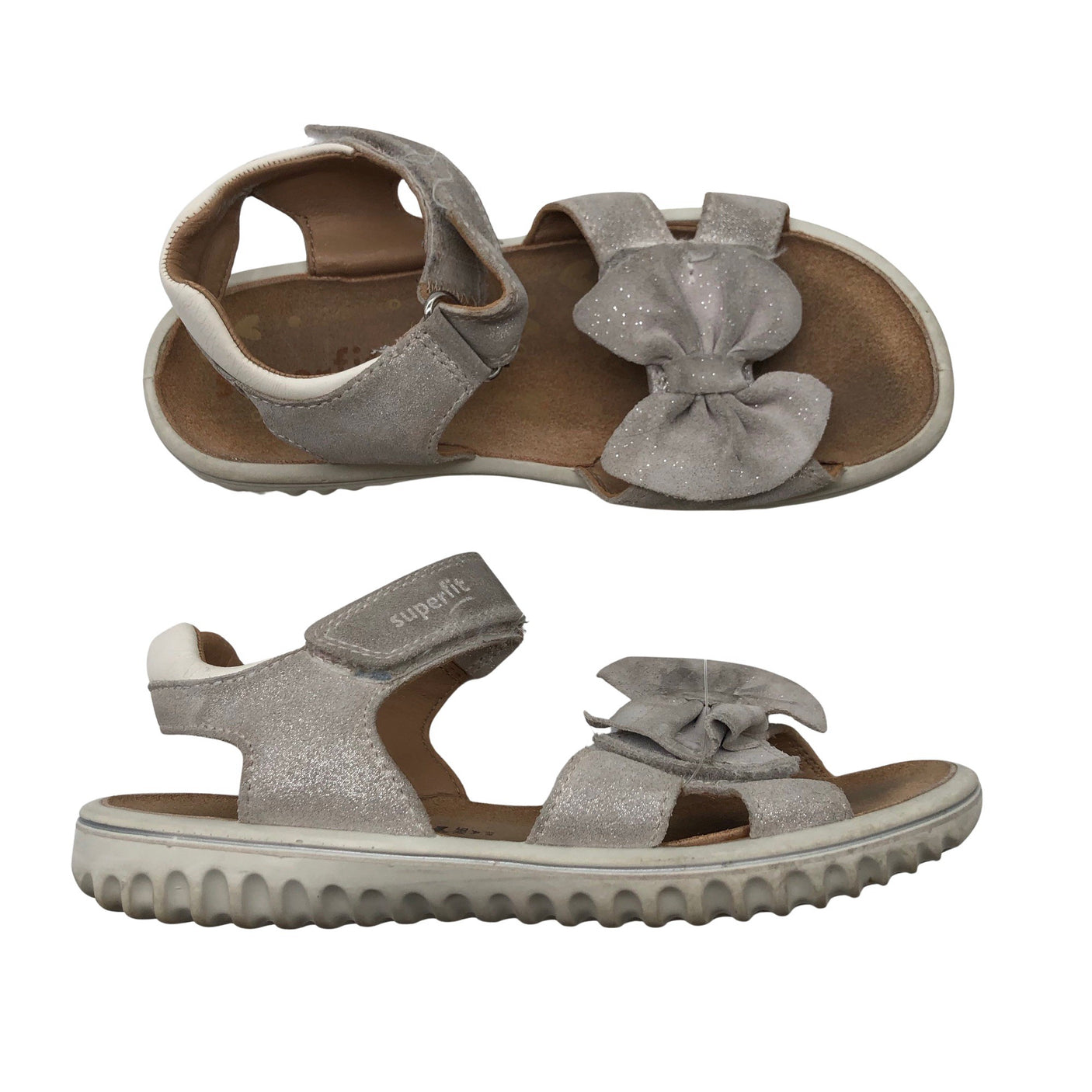 Unisex SuperFit - Sandals, size 33 - Gray (1)