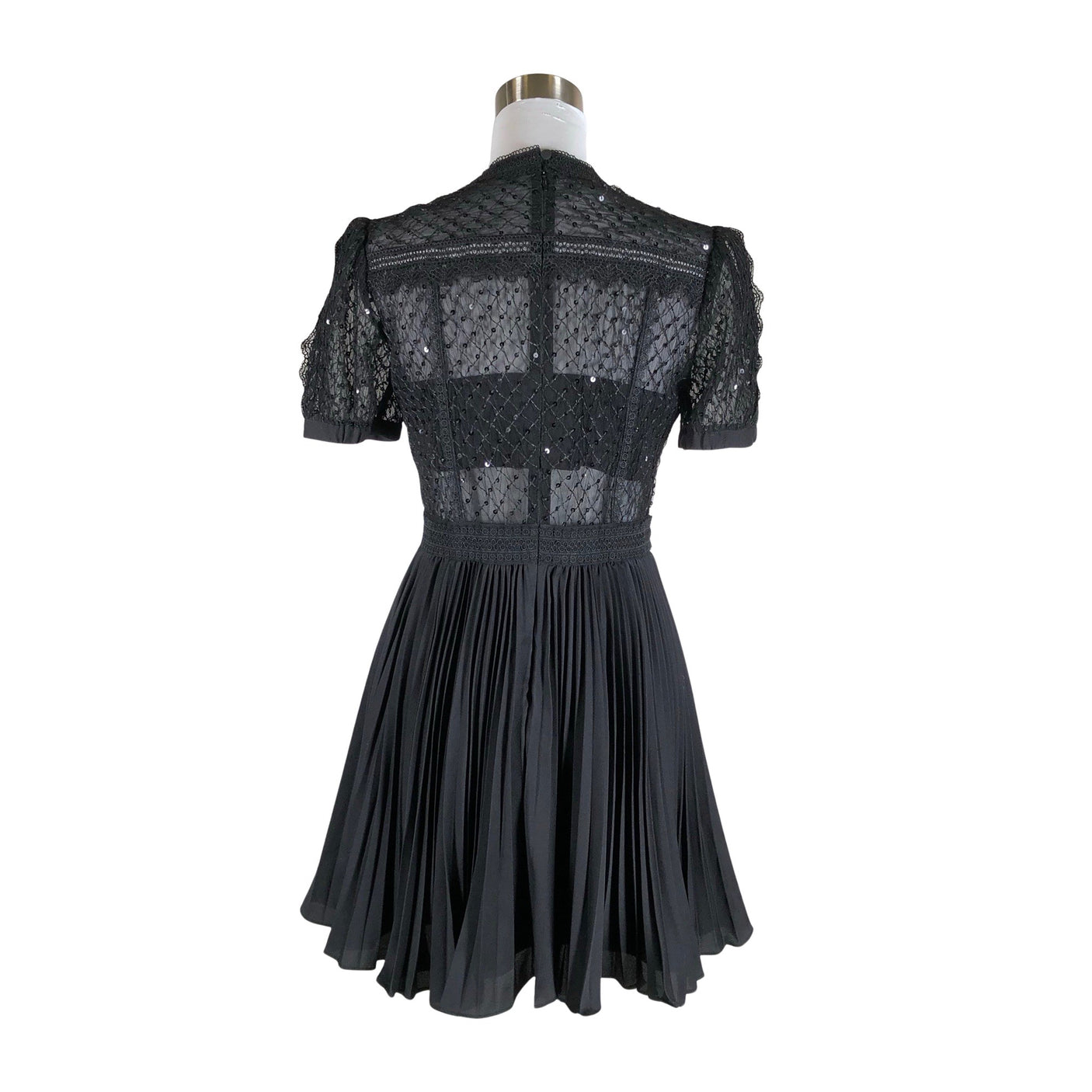 Unisex Self-portrait - Party dress, size 38 - Black (2)