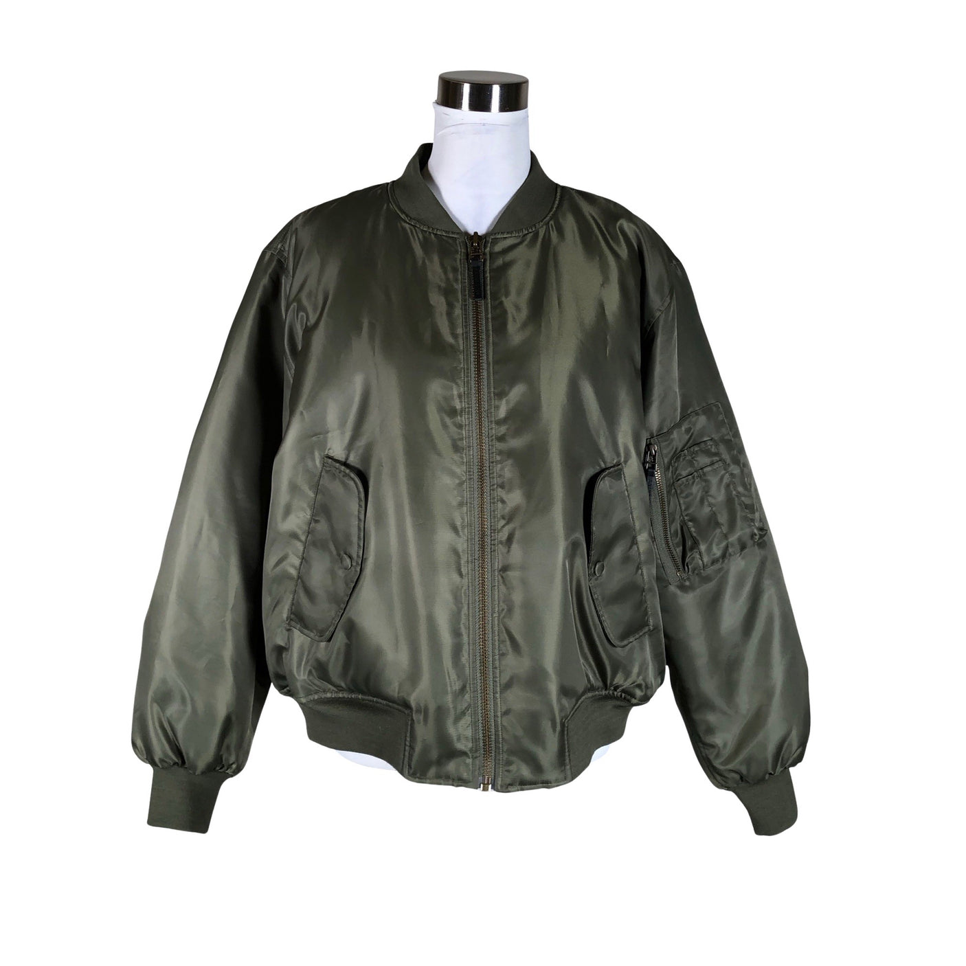 Unisex Anine Bing - Lightly padded jacket, size 38 - Green (1)