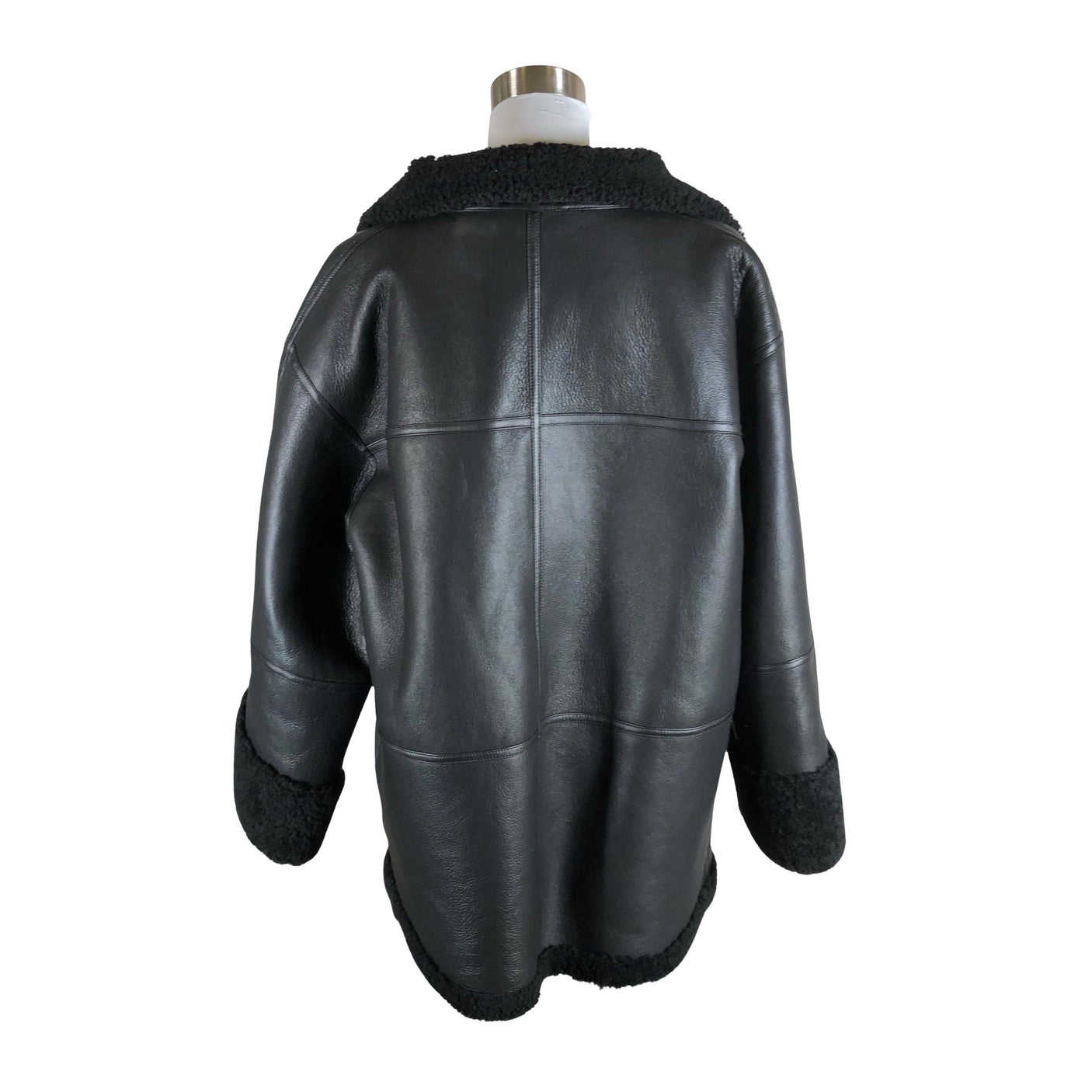 Unisex Totême - Leather jacket, size 36 - Black (2)