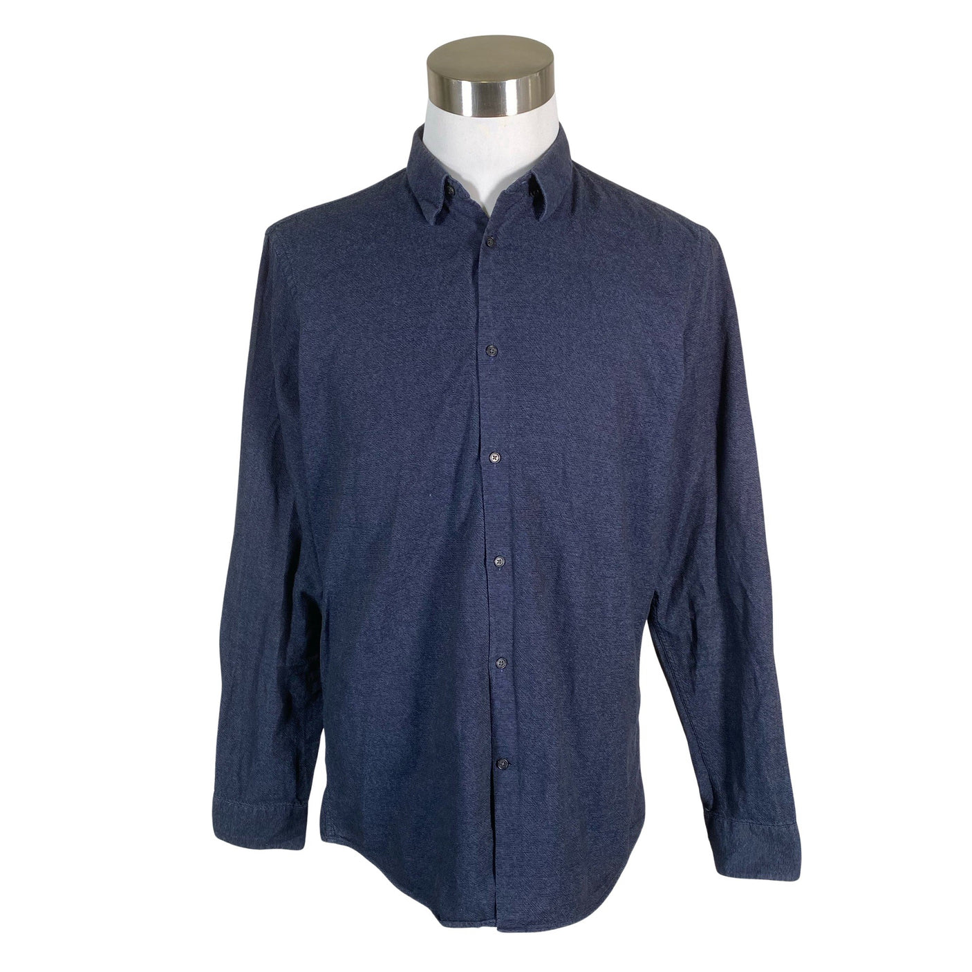 Unisex J.Lindeberg - Collared shirt, size L - Blue (1)