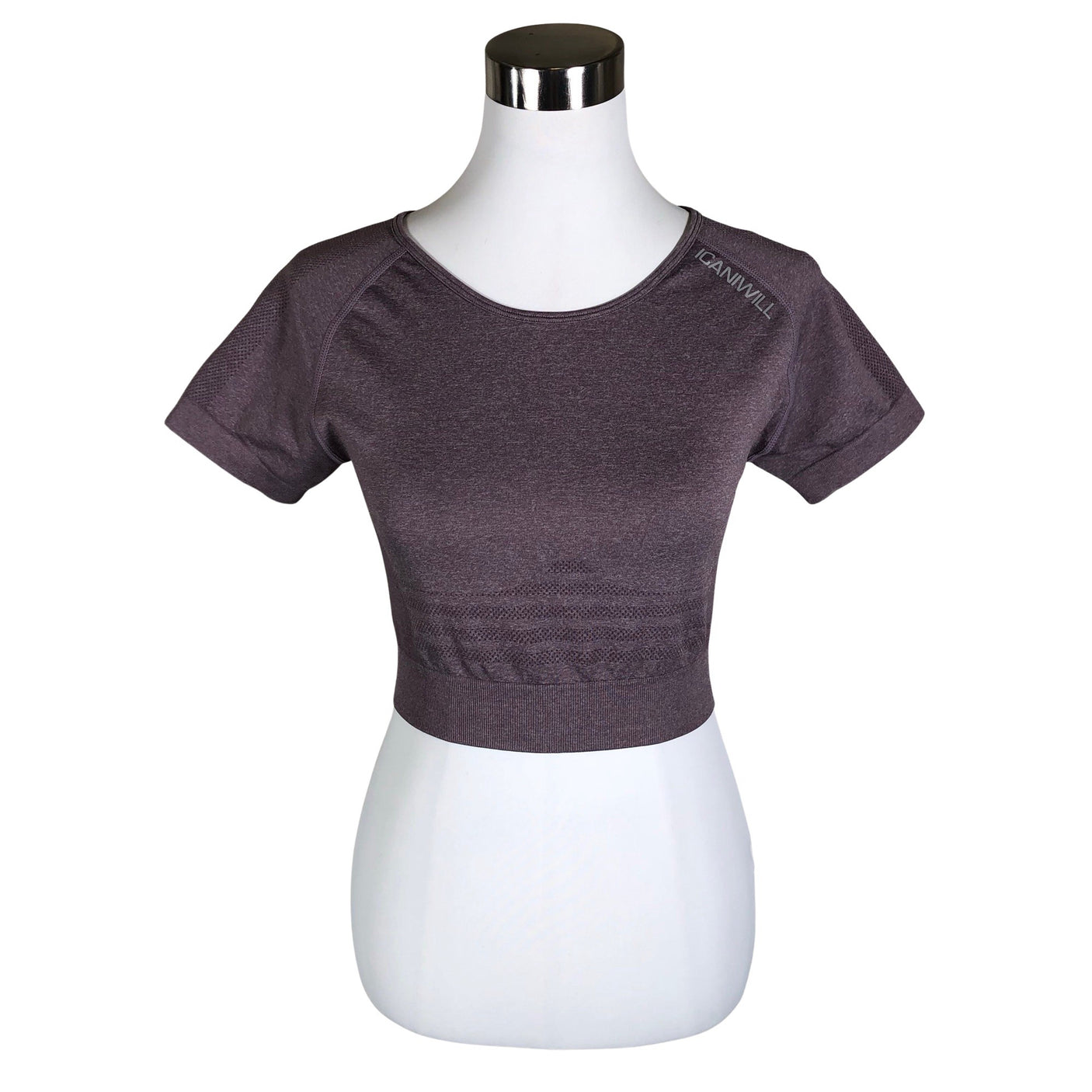 Unisex ICIW – Icaniwill - Sports shirt, short sleeve, size 38 - Violet (1)