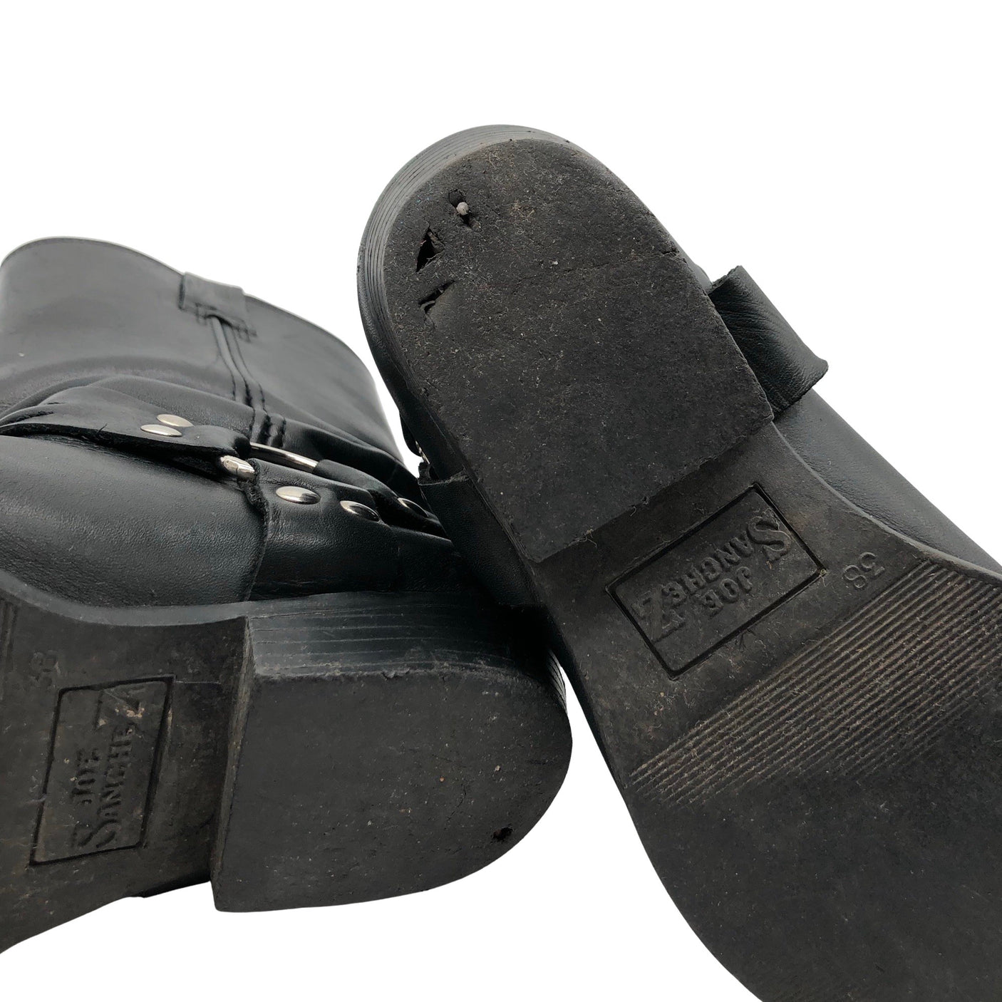 Unisex Joe Sanchez - Cowboy boots, size 38 - Black (3)