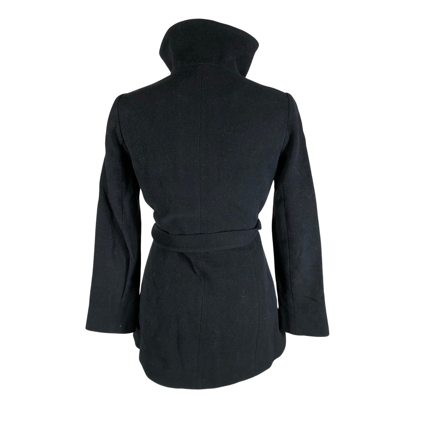 Unisex Your Face - Wool coat, size 36 - Black (2)