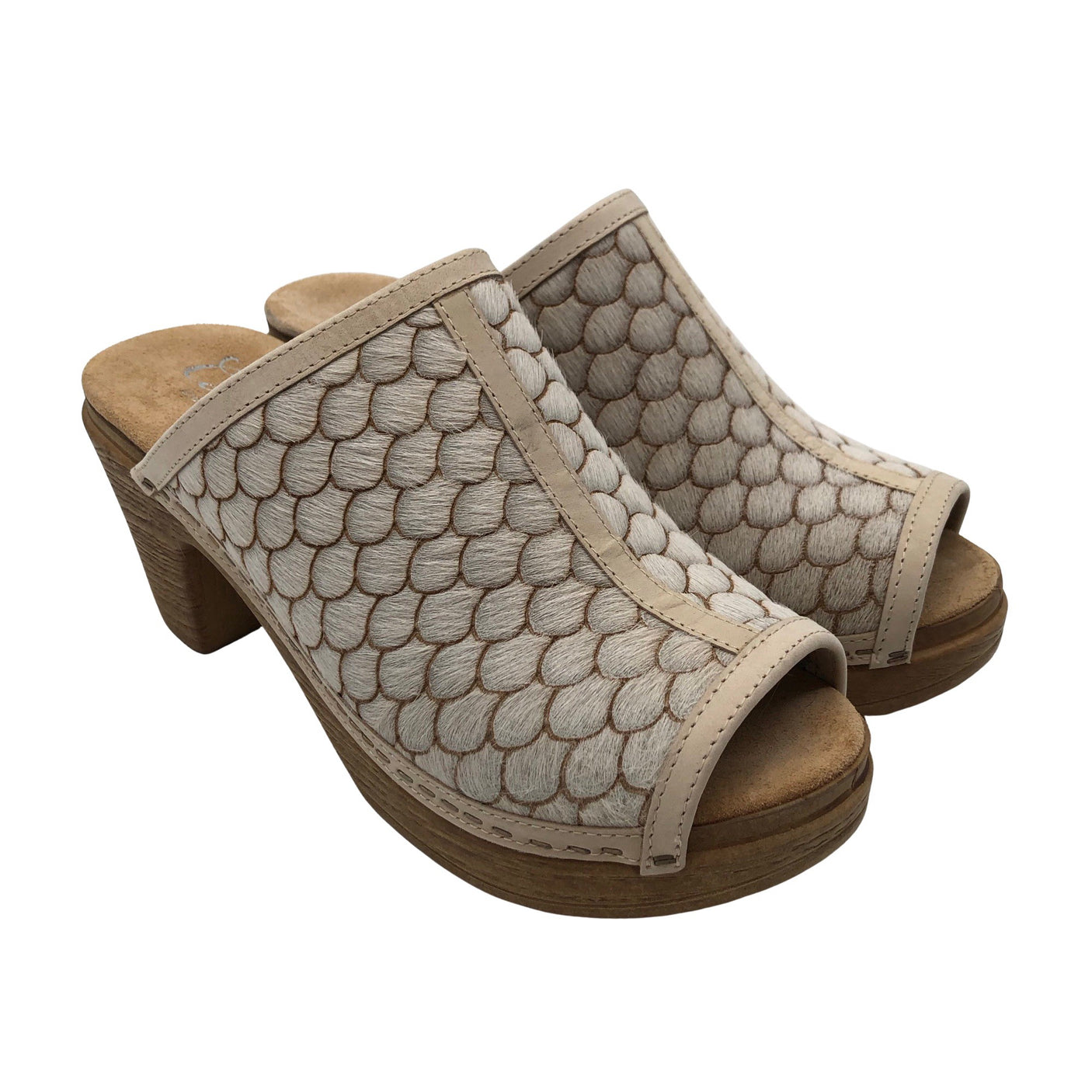 Unisex Calou - Heeled sandals, size 39 - White (3)