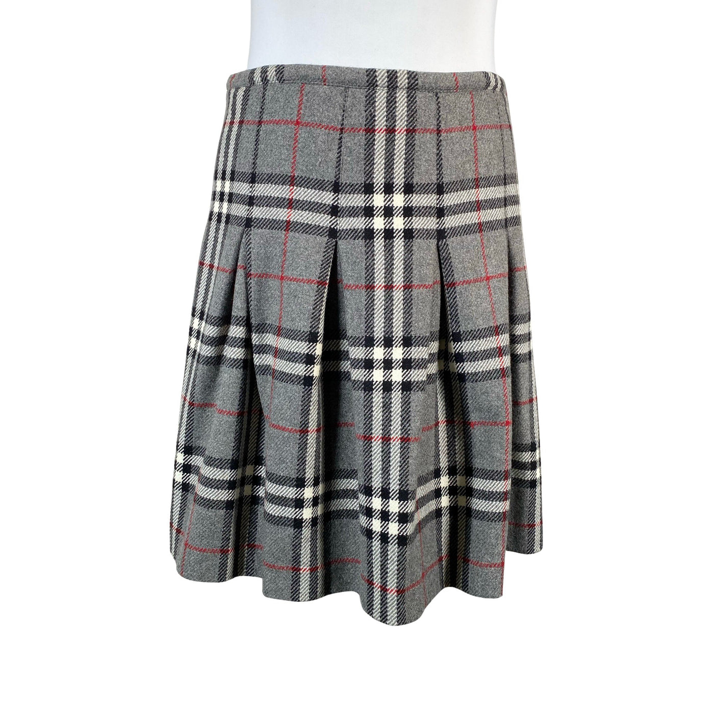 Unisex Burberry - Fabric skirt, size 42 - Gray (1)