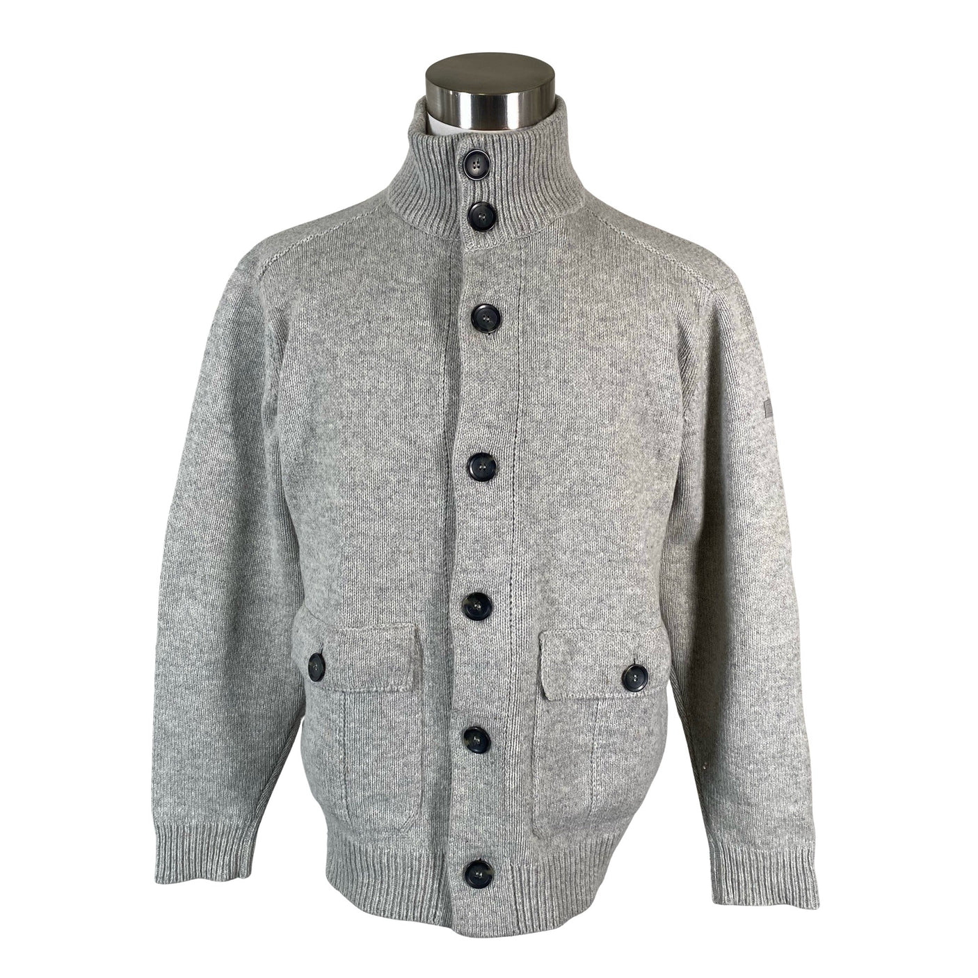 Unisex Pierre Cardin - Cardigan, size L - Gray (1)