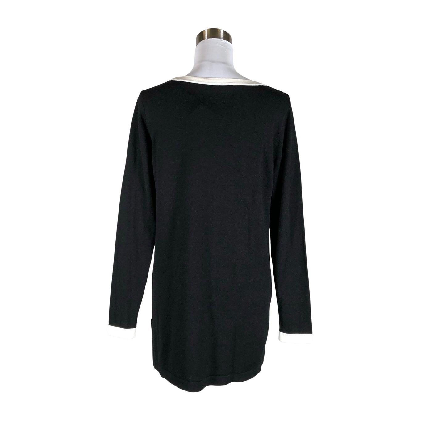 Unisex August Silk - Knit tunic, size 40 - Black (2)