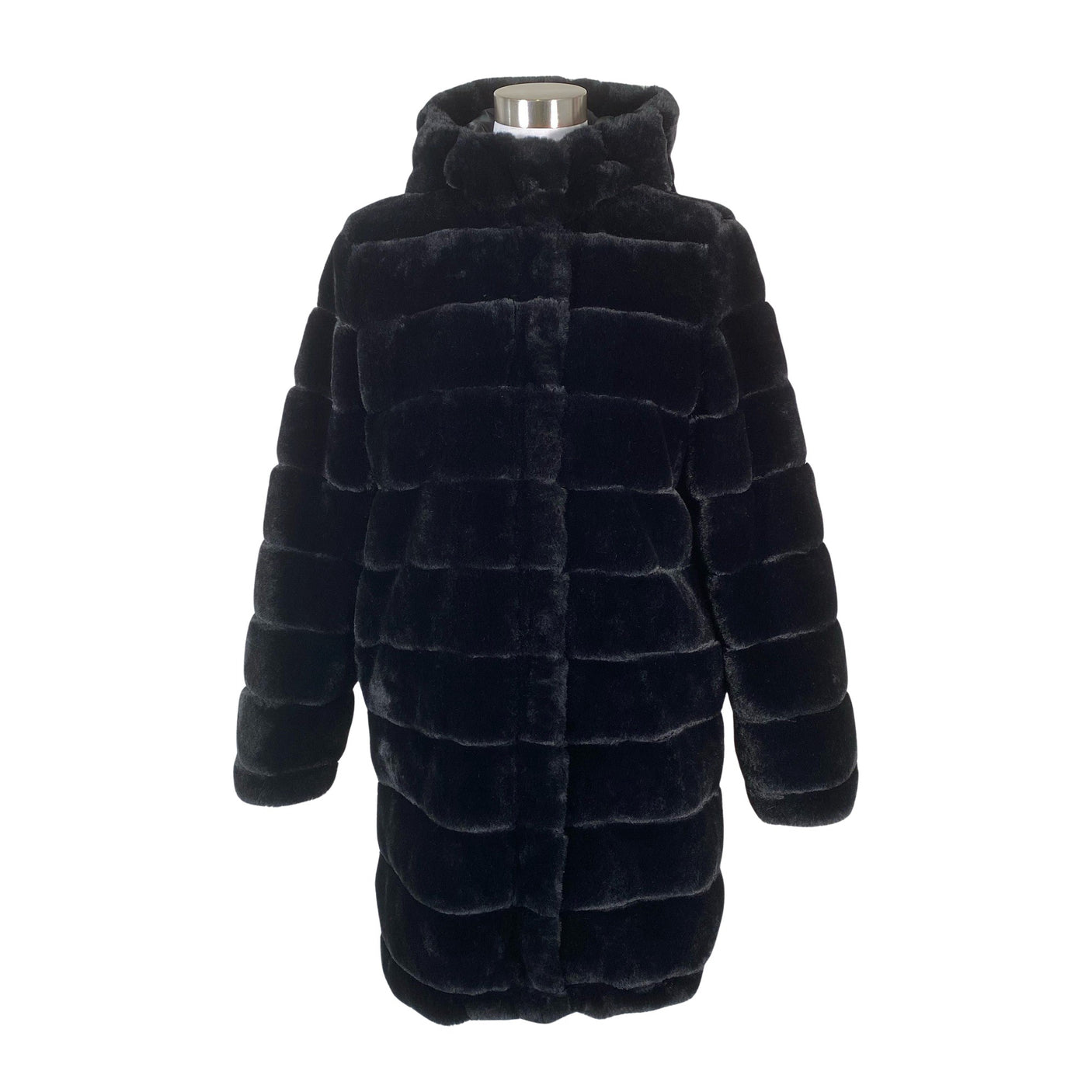 Unisex Samsoe&Samsoe - Faux fur coat, size 36 - Black (1)