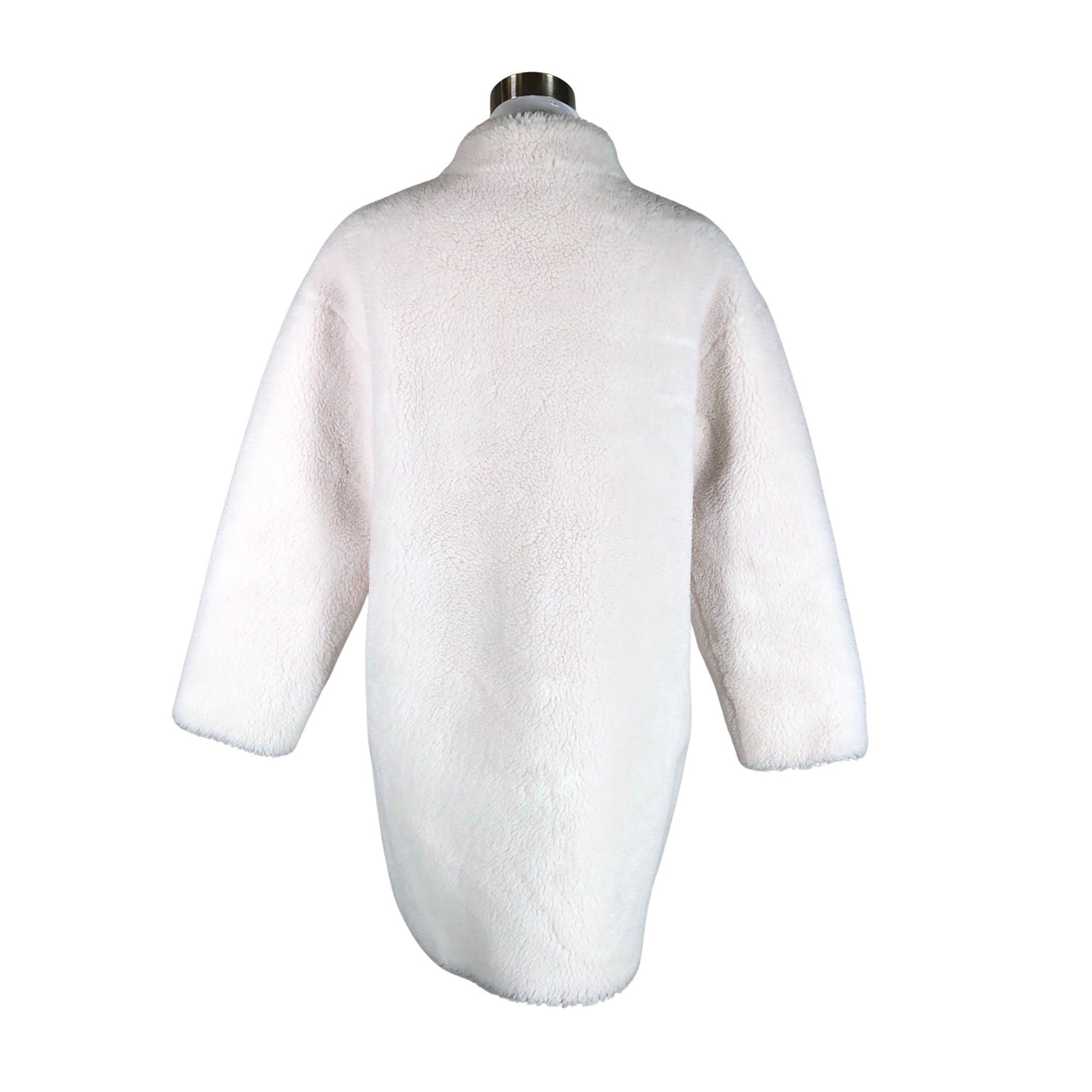 Unisex Muotikuu - Faux fur coat, size 36 - White (2)