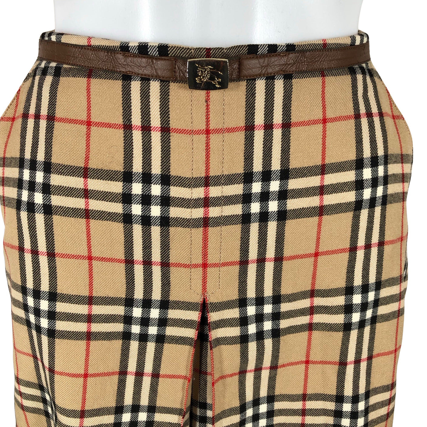 Unisex Burberry - Fabric skirt, size 34 - Brown (3)