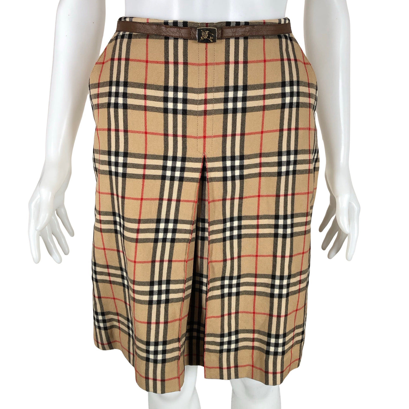 Unisex Burberry - Fabric skirt, size 34 - Brown (1)
