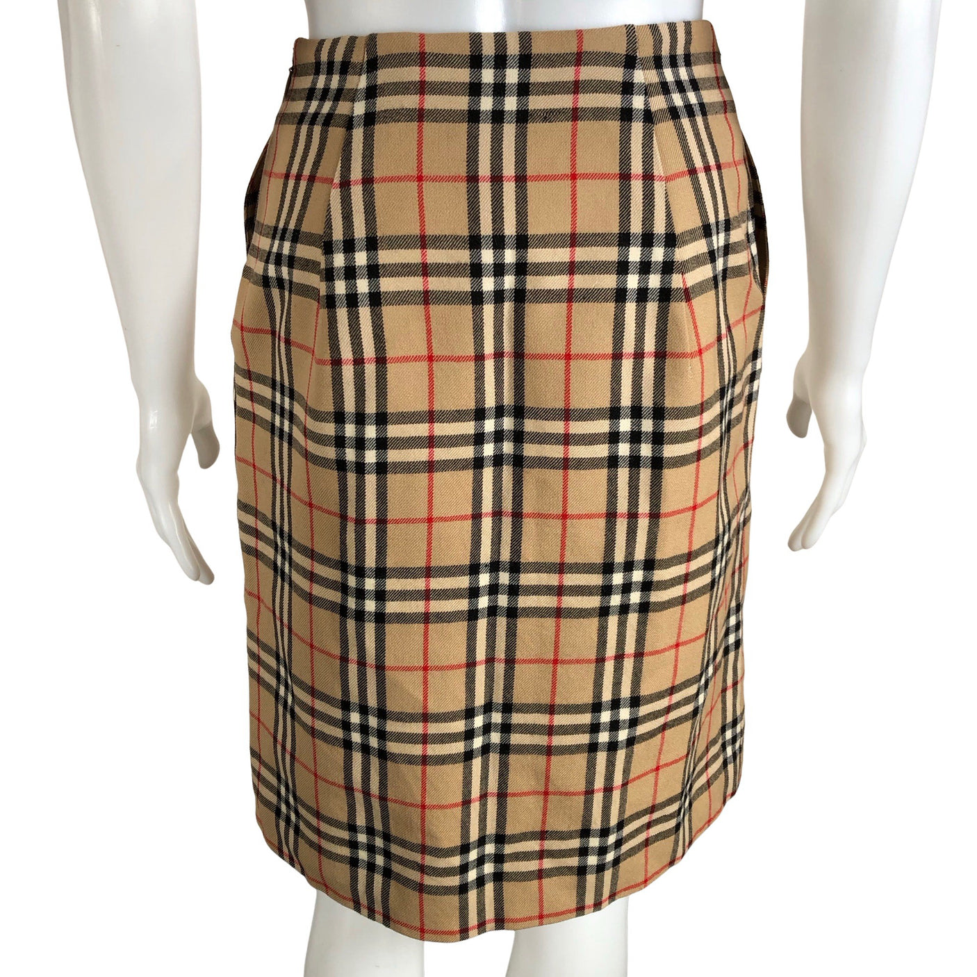 Unisex Burberry - Fabric skirt, size 34 - Brown (2)