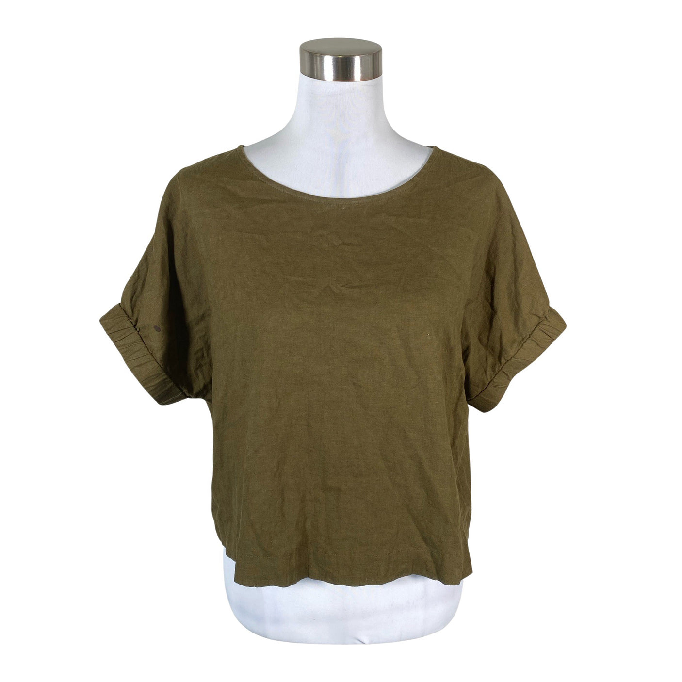 Unisex Esprit - Short-sleeved blouse, size 40 - Green (1)