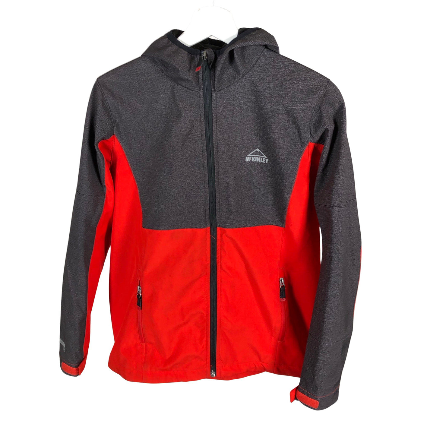 Unisex McKinley - Outdoor jacket, size 158 - 164 - Red (1)