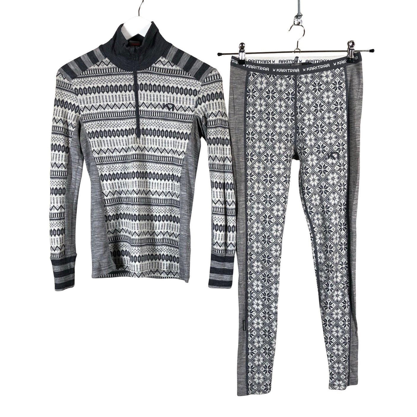 Unisex Kari Traa - Thermals, size 36 - Gray (1)